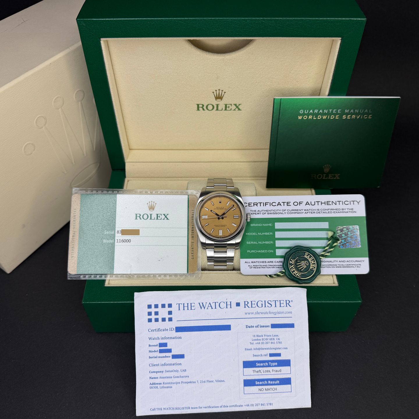 Rolex Oyster Perpetual 36 116000 - (3/8)