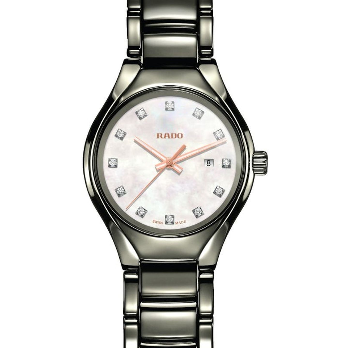 Rado True Thinline R27060902 (2026) - Pearl dial 30 mm Ceramic case (1/3)