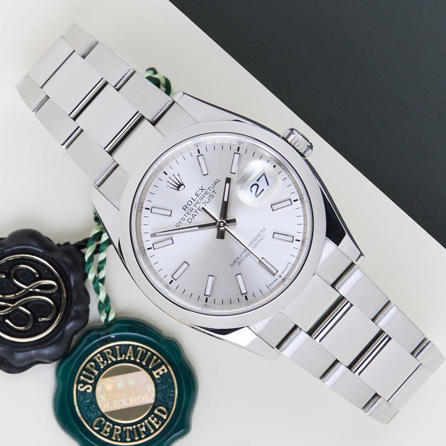 Rolex Datejust 36 126200 (2024) - Silver dial 36 mm Steel case (1/8)