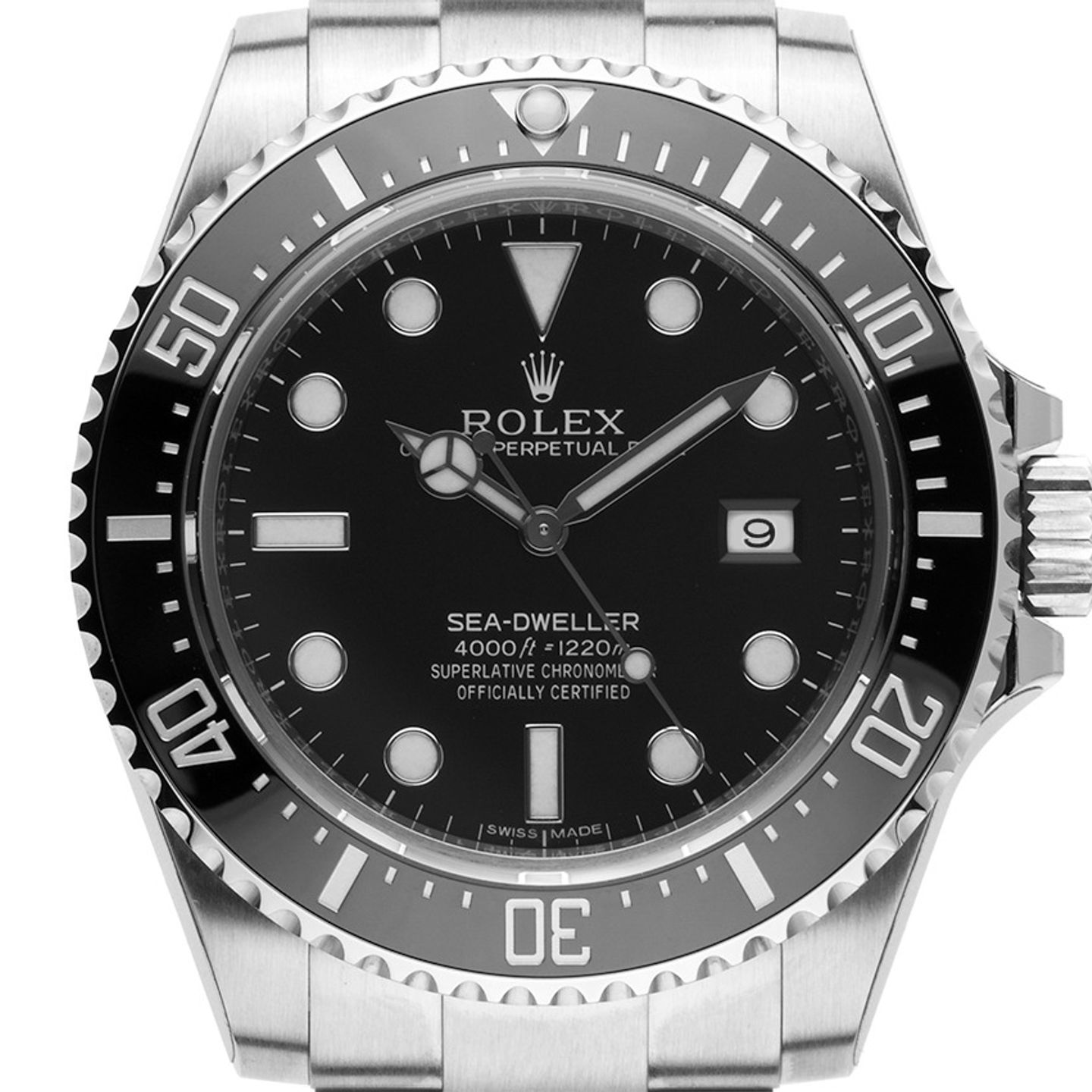 Rolex Sea-Dweller 4000 116600 (2015) - Black dial 40 mm Steel case (1/8)