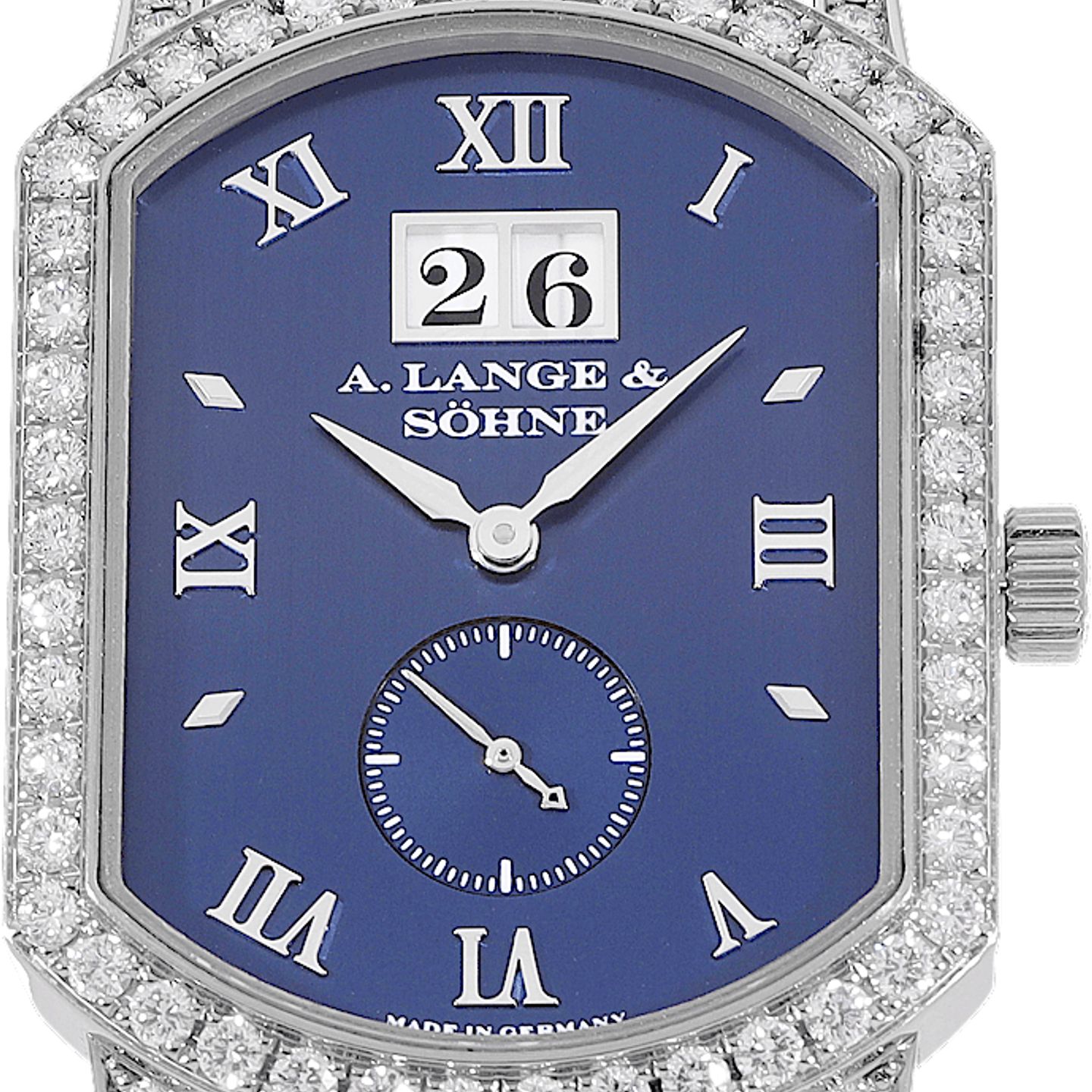A. Lange & Söhne Unknown 812.029 (2001) - Blue dial 38 mm White Gold case (1/5)