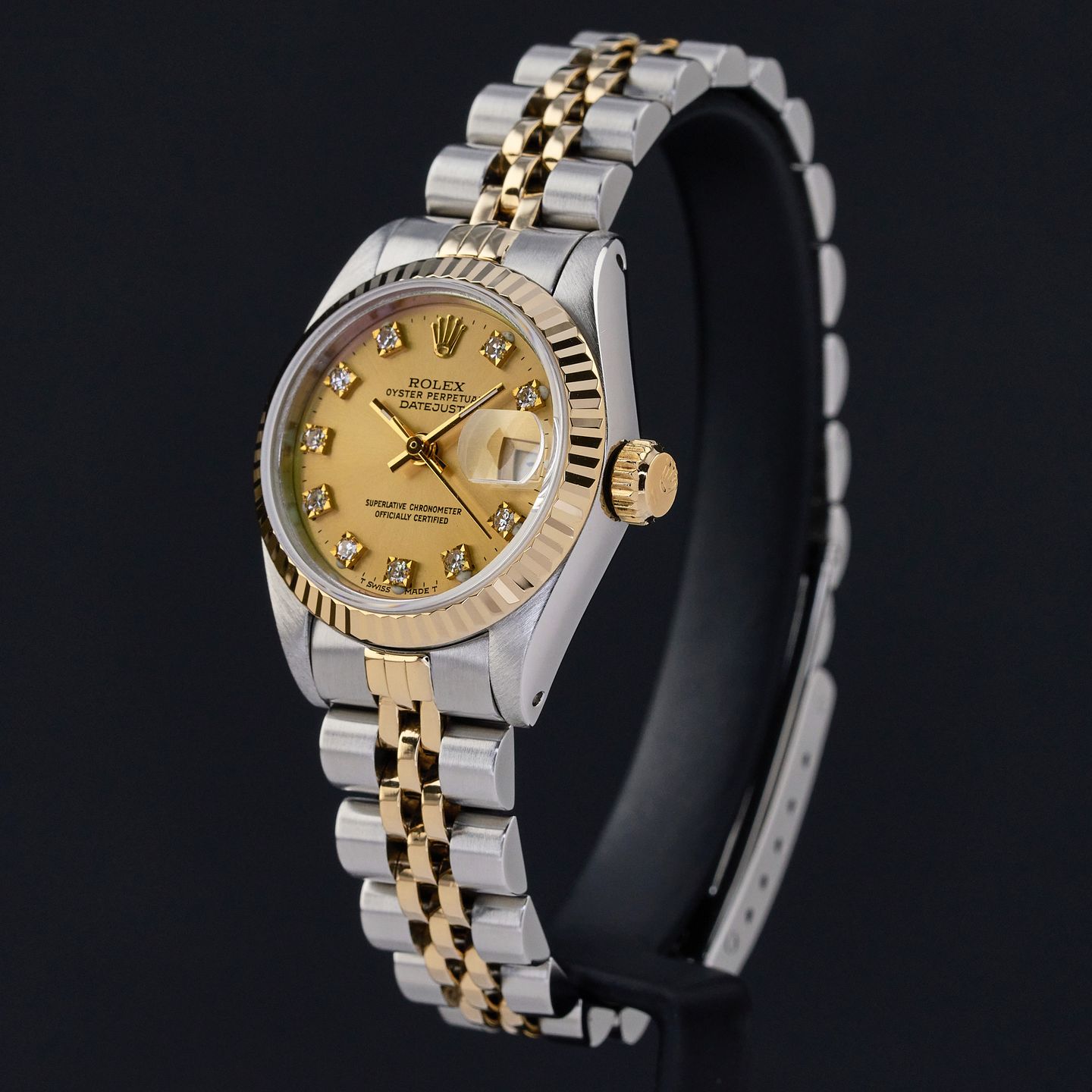 Rolex Lady-Datejust 69173 (1989) - 26mm Goud/Staal (4/8)