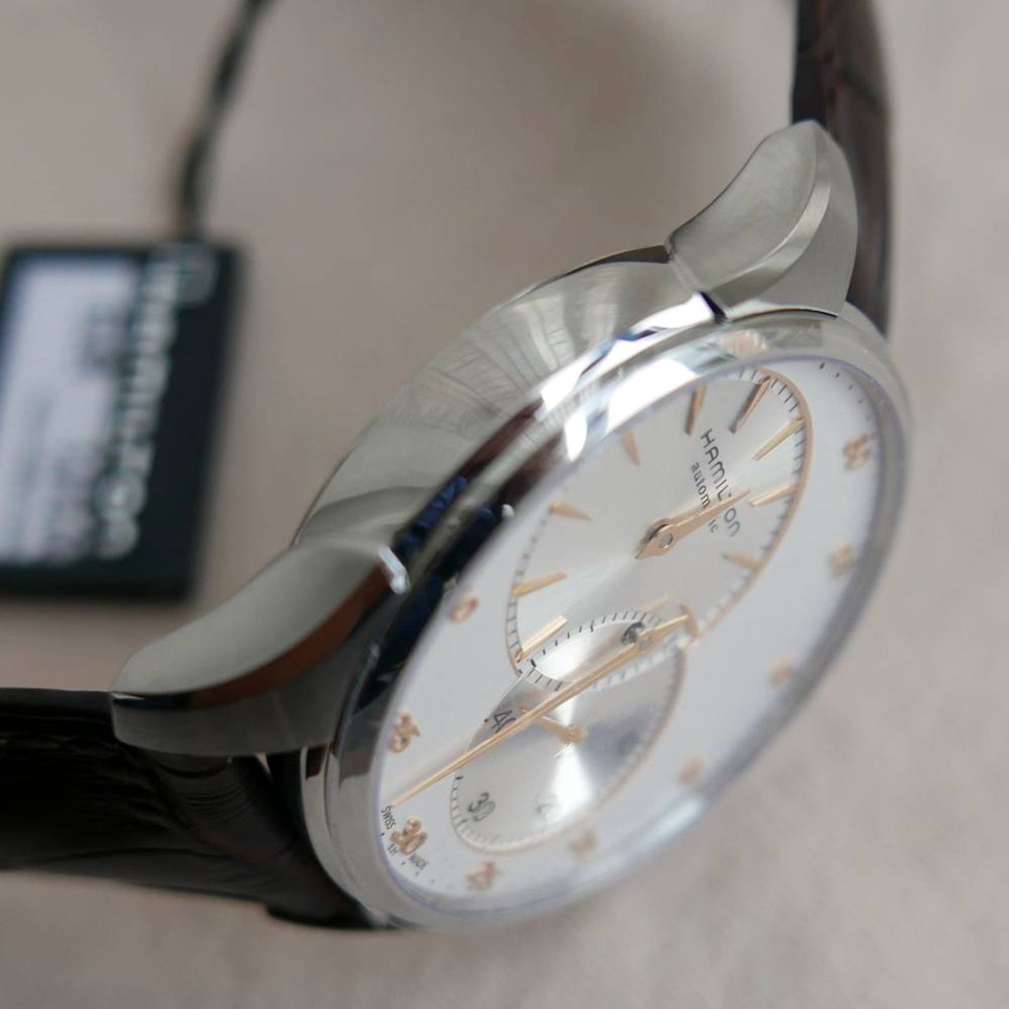 Hamilton Jazzmaster Regulator H42615553 (2025) - Silver dial 42 mm Steel case (5/8)