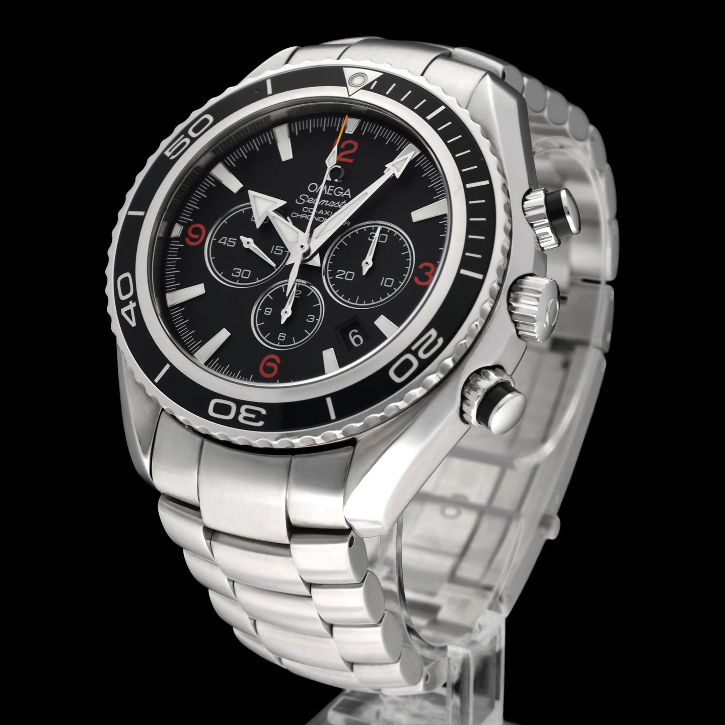 Omega Seamaster Planet Ocean Chronograph 2210.51.00 (2006) - Black dial 46 mm Steel case (2/8)
