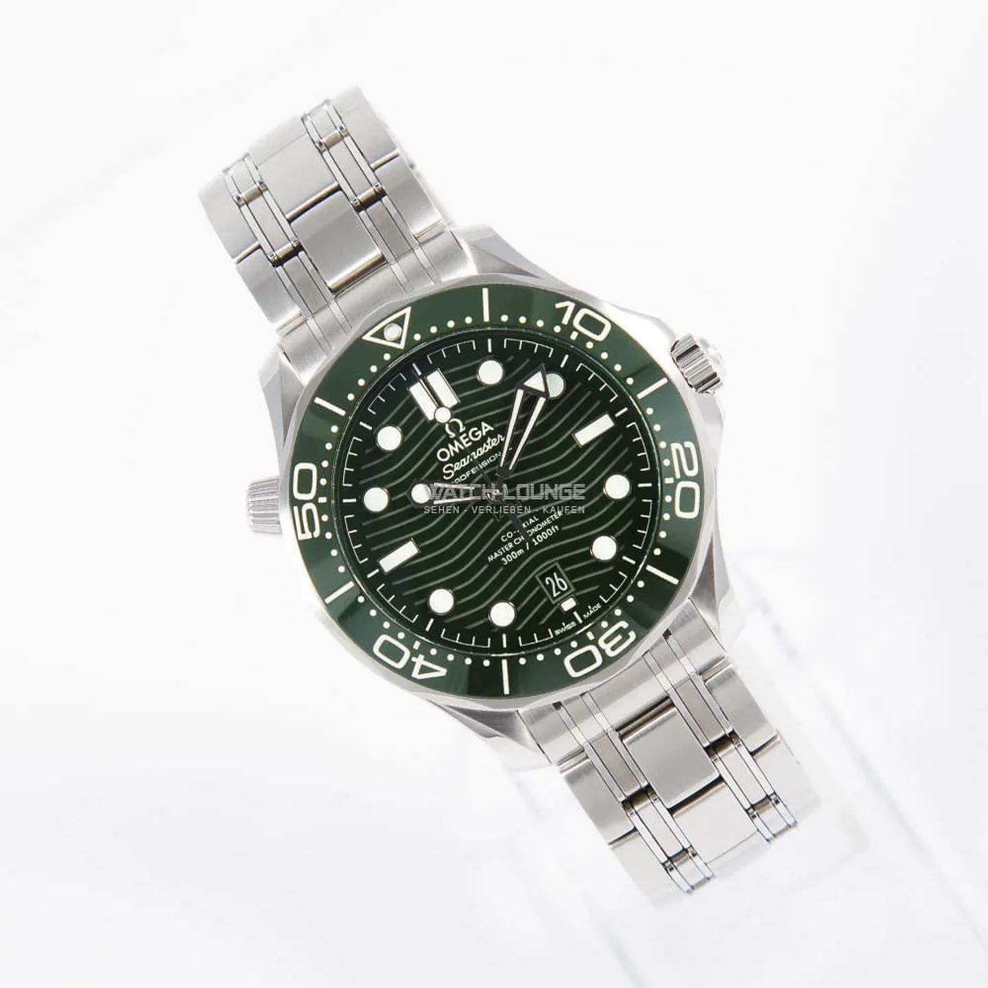 Omega Seamaster Diver 300 M 210.30.42.20.10.001 (2023) - Groen wijzerplaat 42mm Staal (2/8)