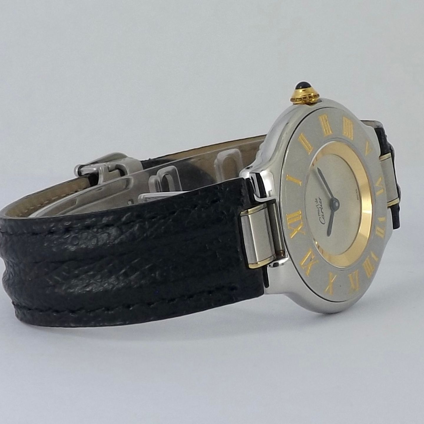 Cartier 21 Must de Cartier 1330 (1999) - Zilver wijzerplaat 31mm Staal (6/7)