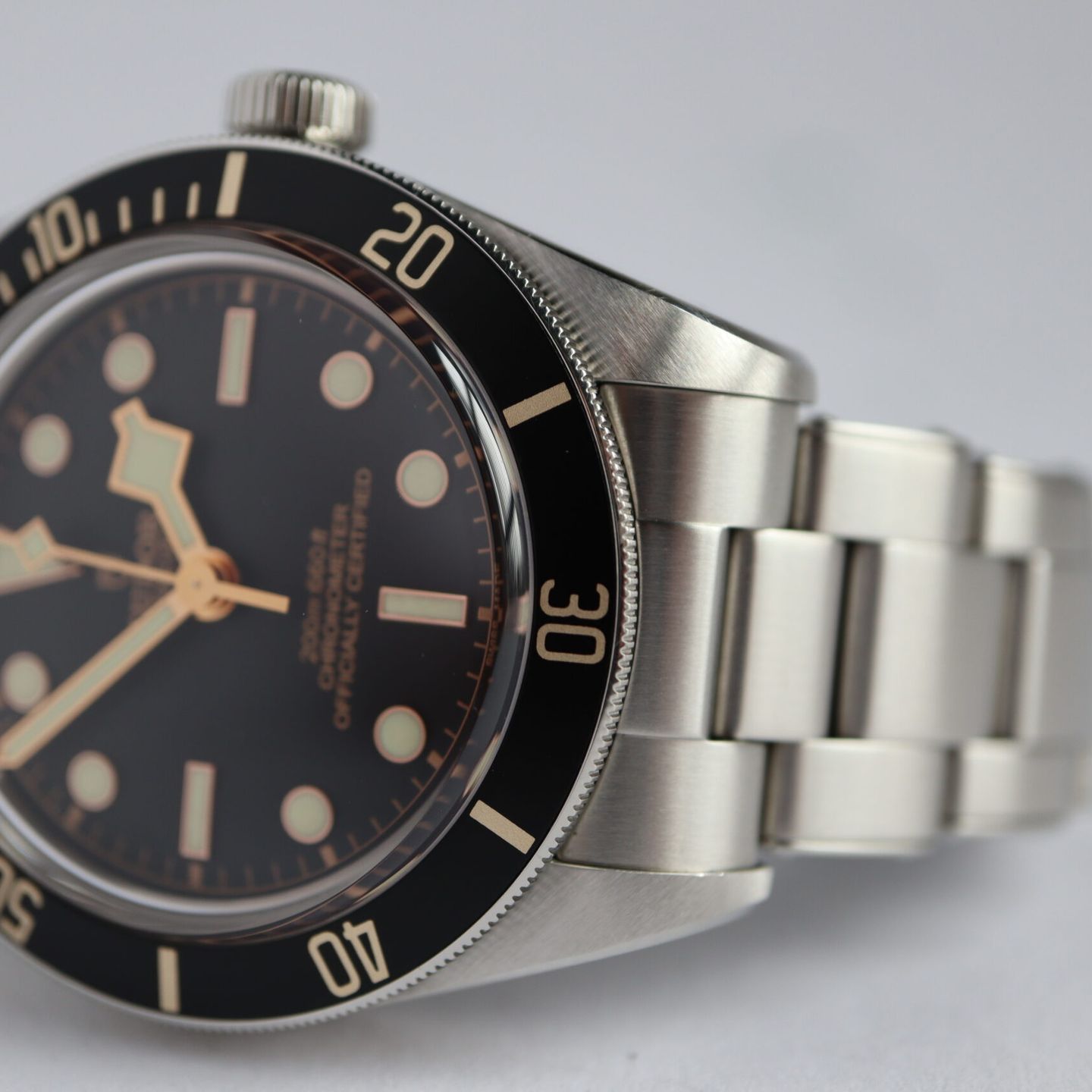 Tudor Black Bay Fifty-Eight 79030N (2019) - Zwart wijzerplaat 39mm Staal (3/8)