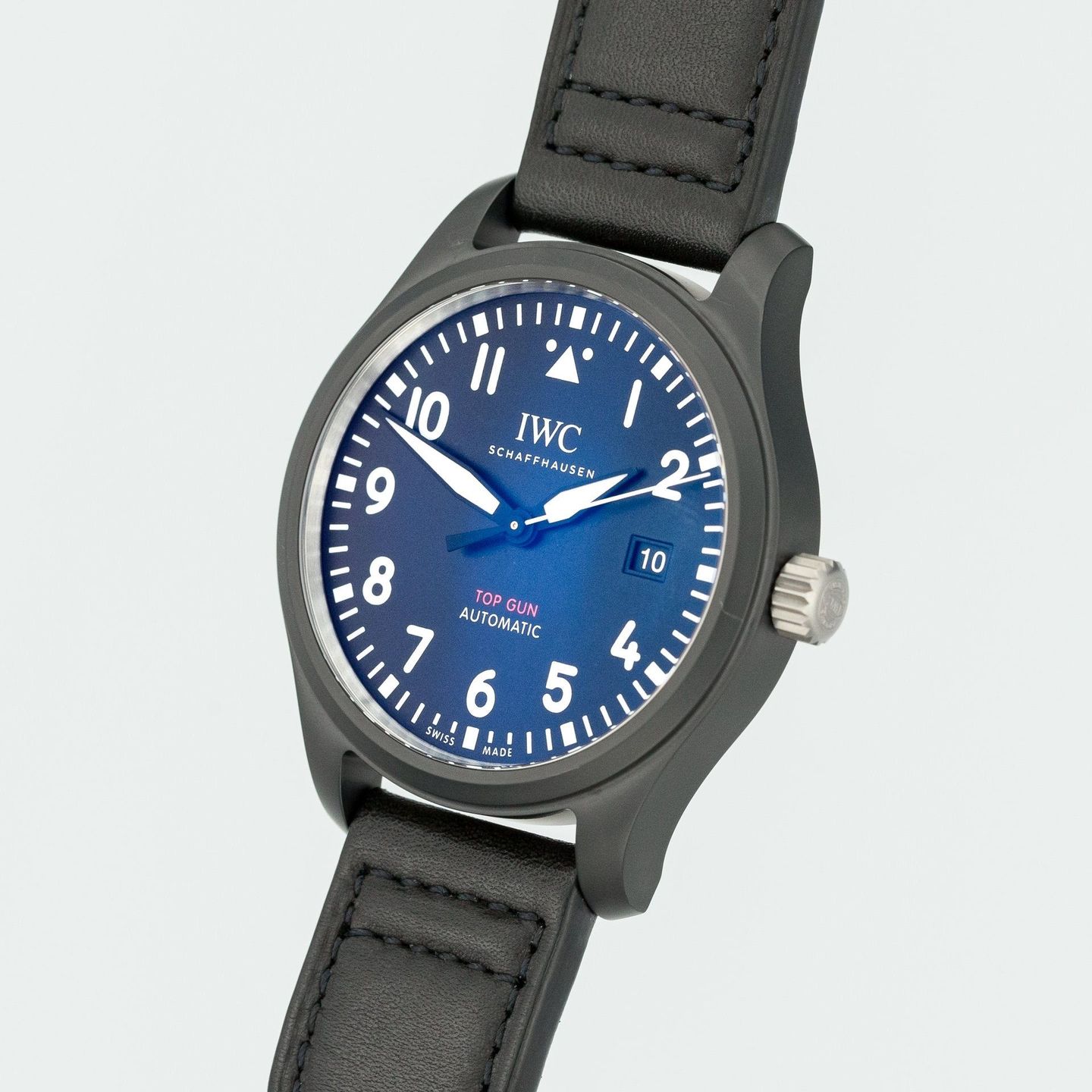 IWC Pilot IW326901 (2023) - Zwart wijzerplaat 41mm Keramiek (3/8)