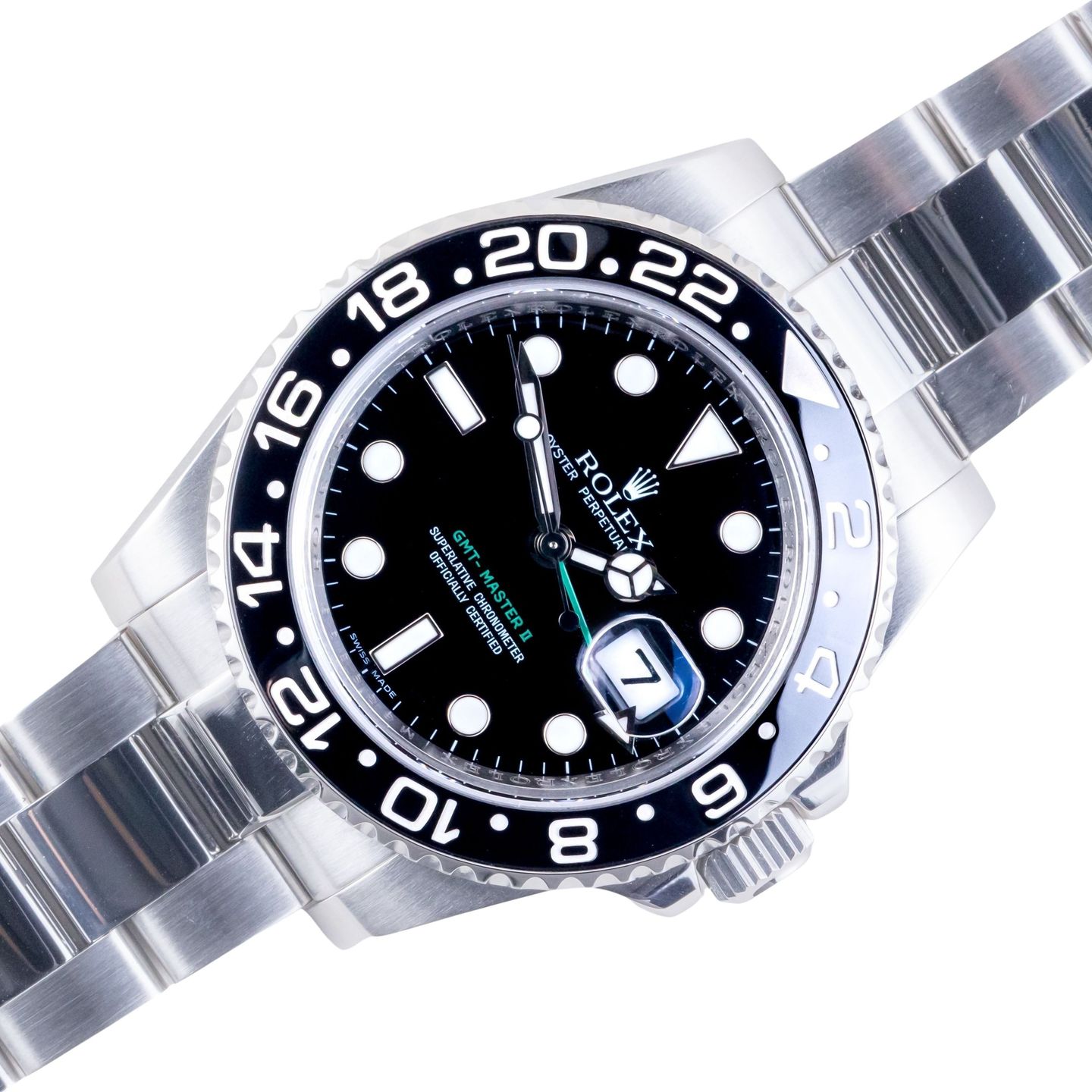 Rolex GMT-Master II 116710LN (2008) - Black dial 40 mm Steel case (1/8)