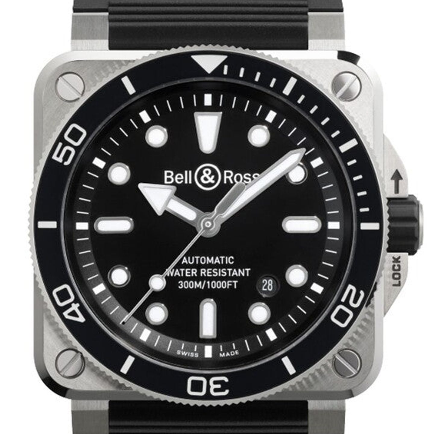 Bell & Ross BR 03 BR03A-D-BL-ST/SRB (2026) - Black dial 42 mm Steel case (1/1)