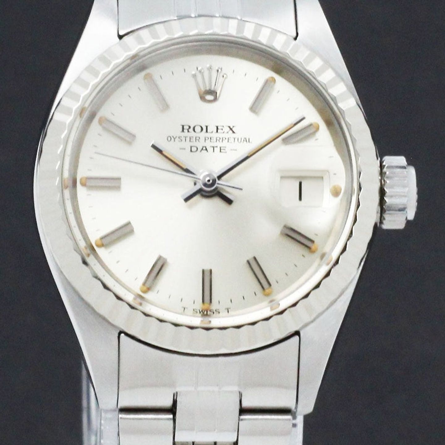 Rolex Lady-Datejust 6917 (1971) - Silver dial 26 mm Steel case (1/7)