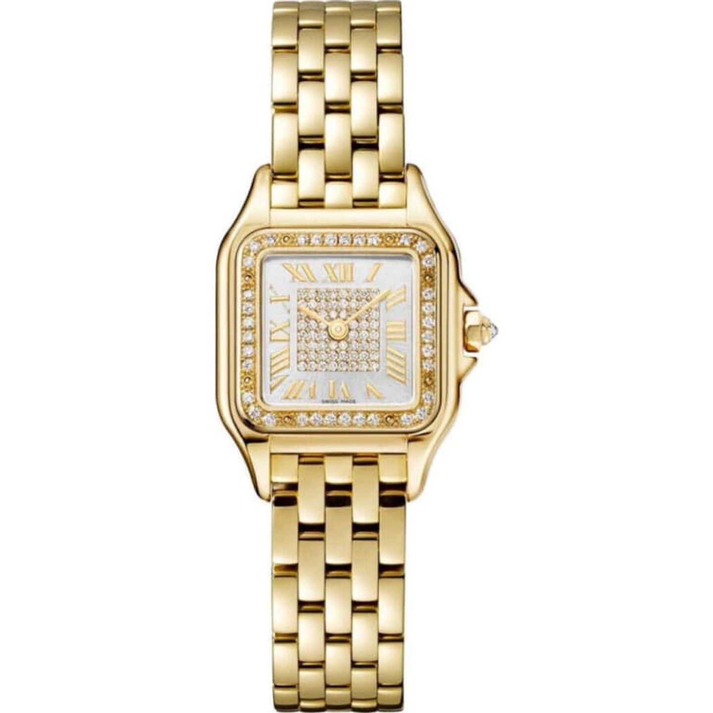 Cartier Panthère WJPN0080 (2025) - Silver dial 22 mm Yellow Gold case (1/1)