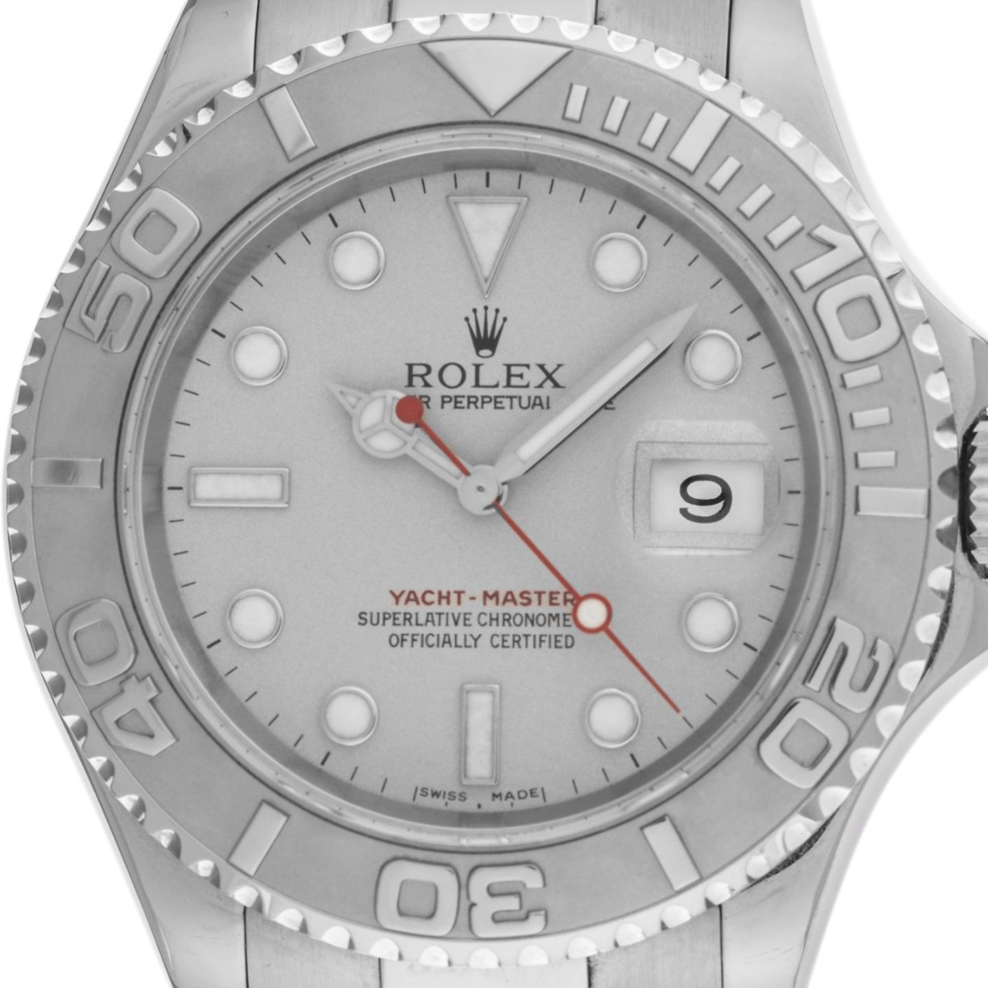 Rolex Yacht-Master 40 16622 (2000) - Grijs wijzerplaat 40mm Staal (1/7)
