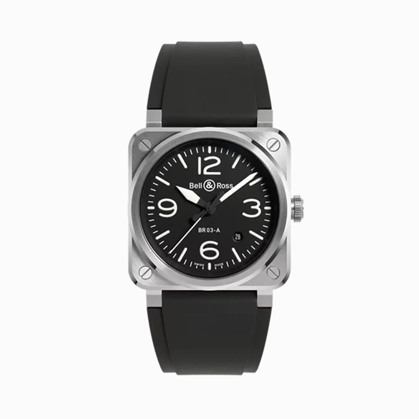 Bell & Ross BR 03 BR03A-BL-ST/SRB - (1/1)