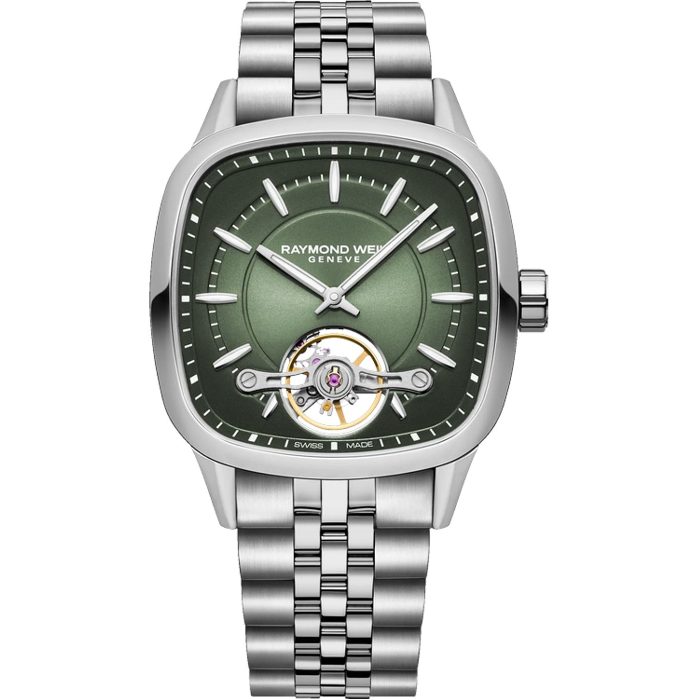 Raymond Weil Freelancer 2790-ST-52051 (2026) - Green dial 40 mm Steel case (1/1)