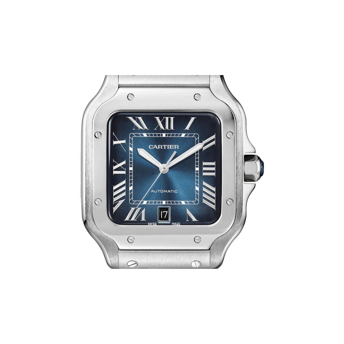 Cartier Santos WSSA0030 (2026) - Blue dial 40 mm Steel case (1/1)