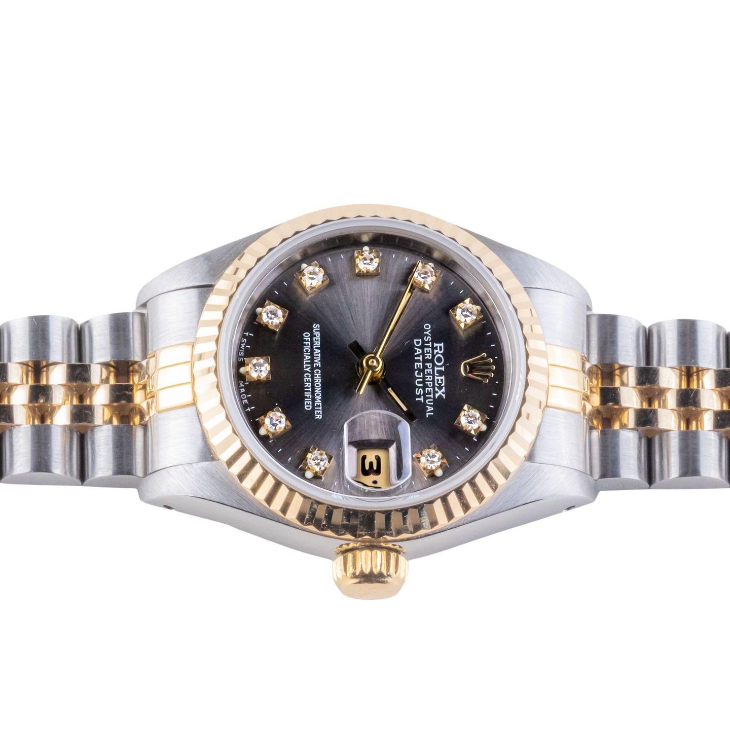 Rolex Lady-Datejust 69173 (1991) - 26 mm Gold/Steel case (6/8)