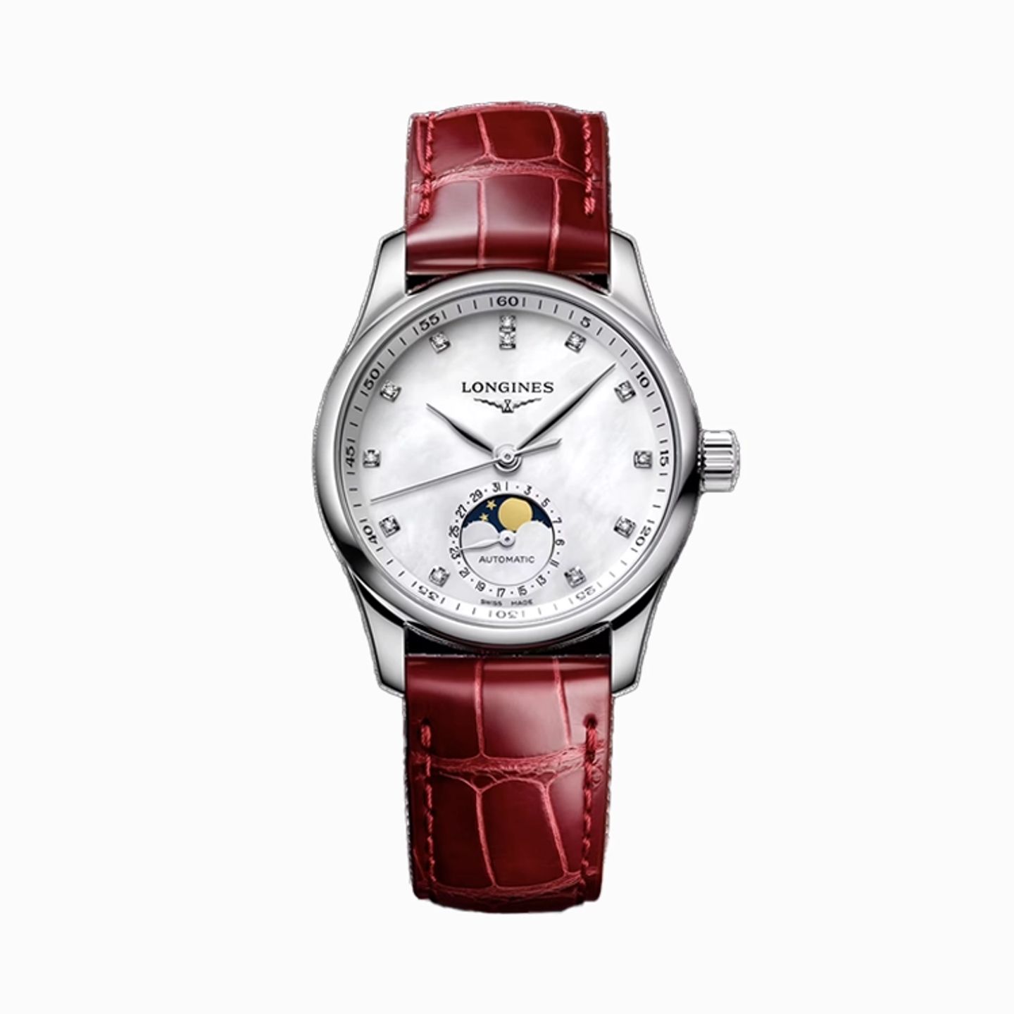 Longines Master Collection L2.409.4.87.2 (2025) - Pearl dial 34 mm Steel case (1/1)