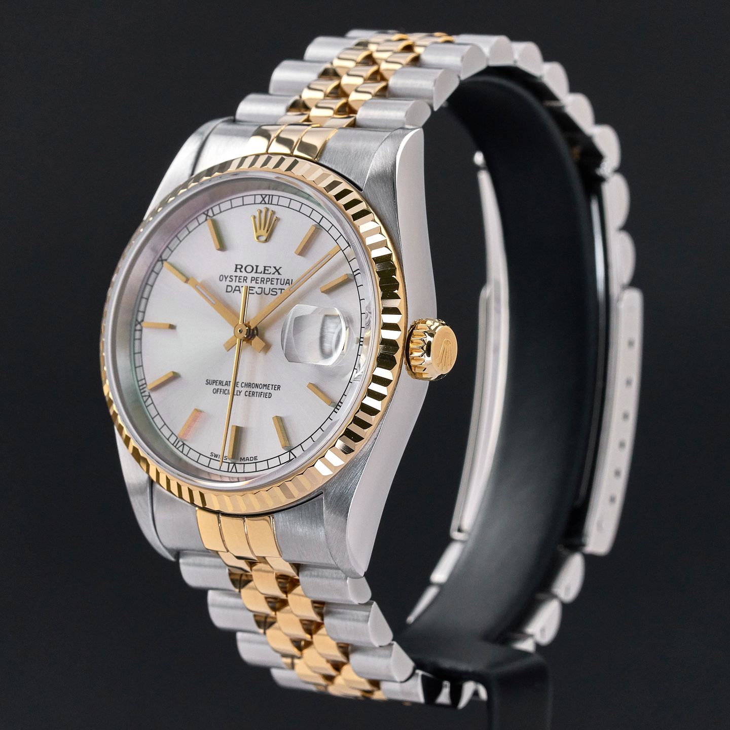 Rolex Datejust 36 16233 (2000) - 36mm Goud/Staal (4/7)