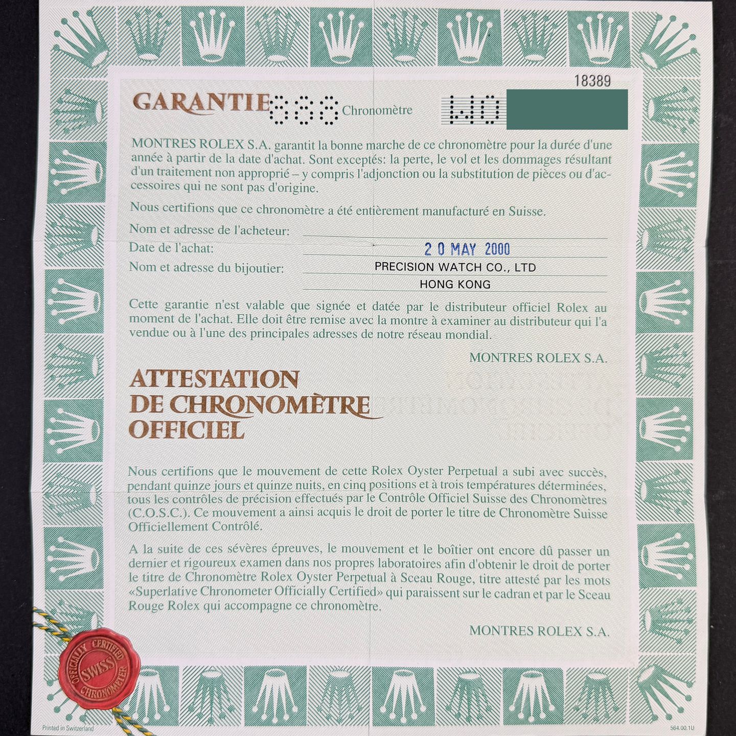 Rolex Day-Date 36 18389 - (3/8)