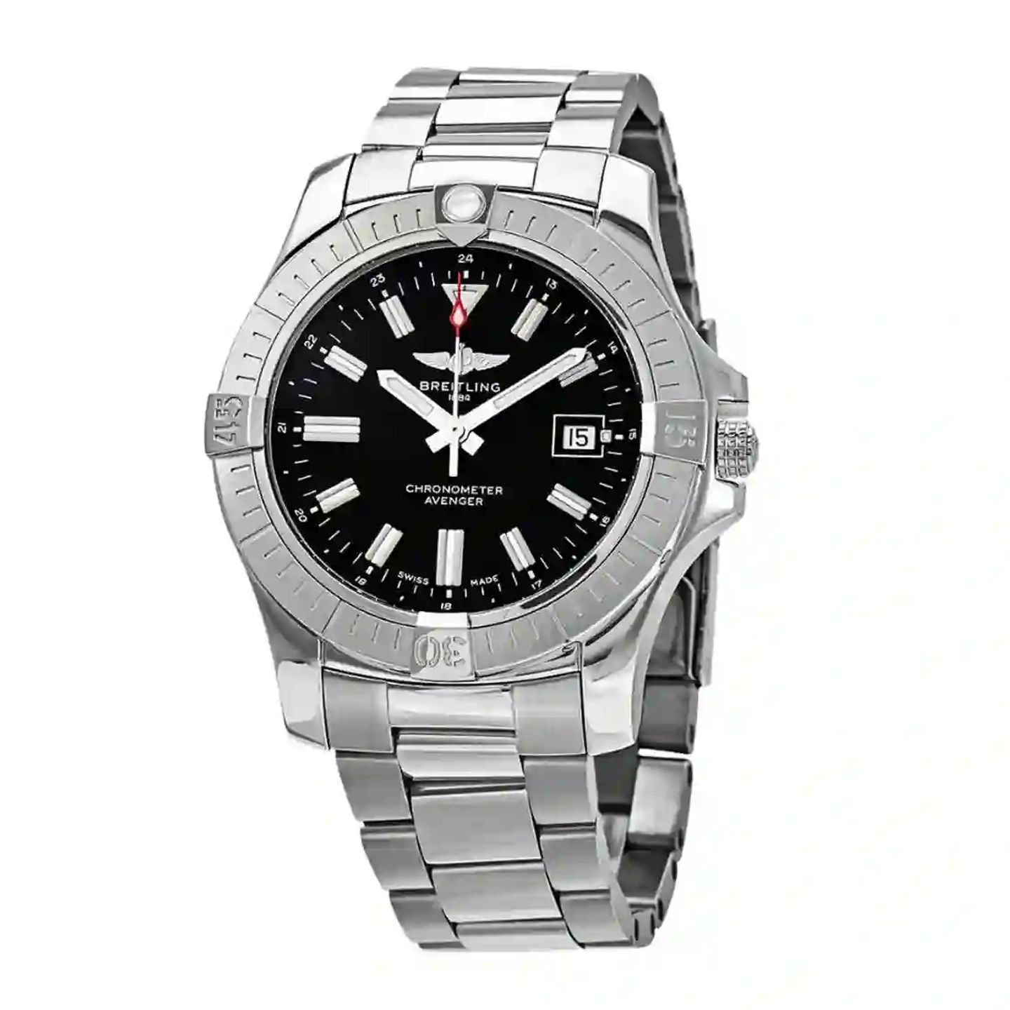 Breitling Chronomat 42 AB0134101B1A1 (2025) - Zwart wijzerplaat 42mm Staal (2/2)