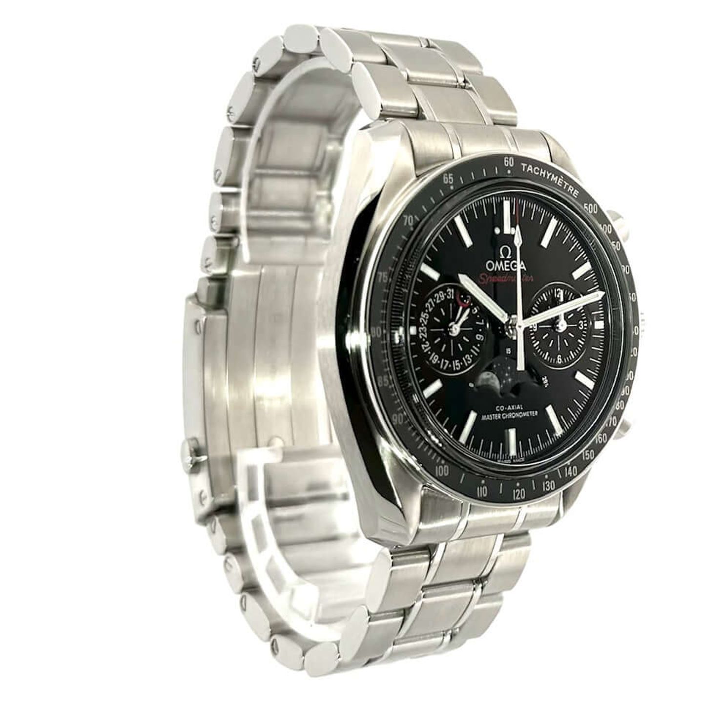 Omega Speedmaster Professional Moonwatch Moonphase 304.30.44.52.01.001 (2019) - Zwart wijzerplaat 44mm Staal (3/7)