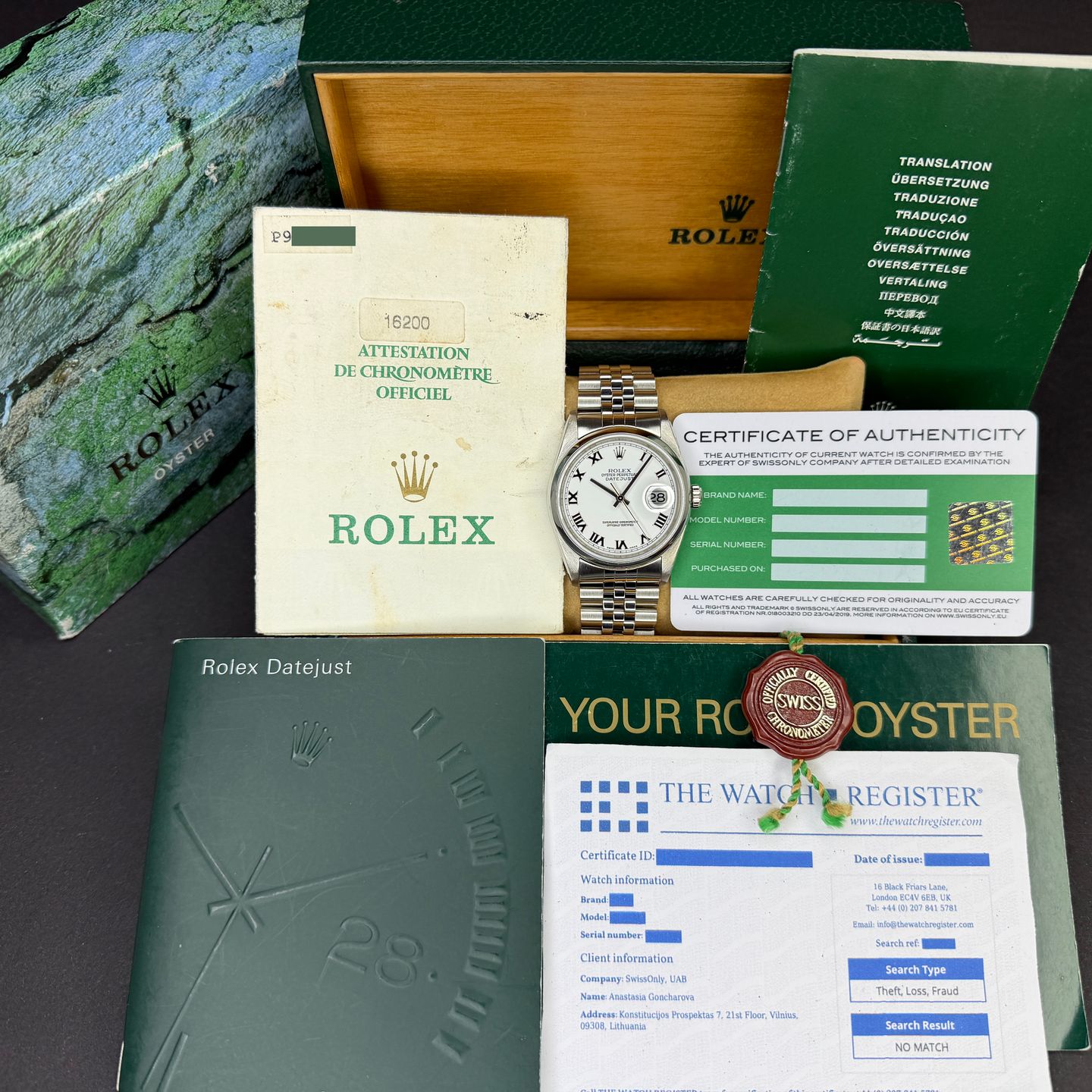Rolex Datejust 36 16200 - (3/8)