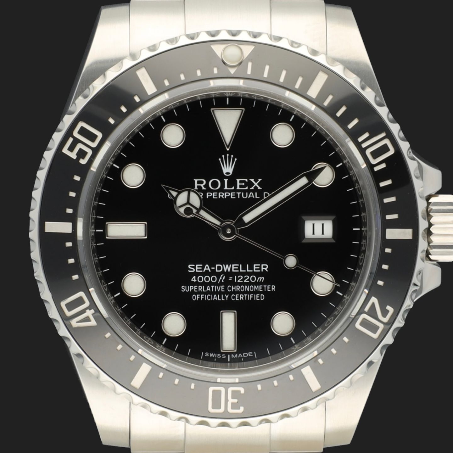Rolex Sea-Dweller 4000 116600 (2016) - Zwart wijzerplaat 40mm Staal (2/8)