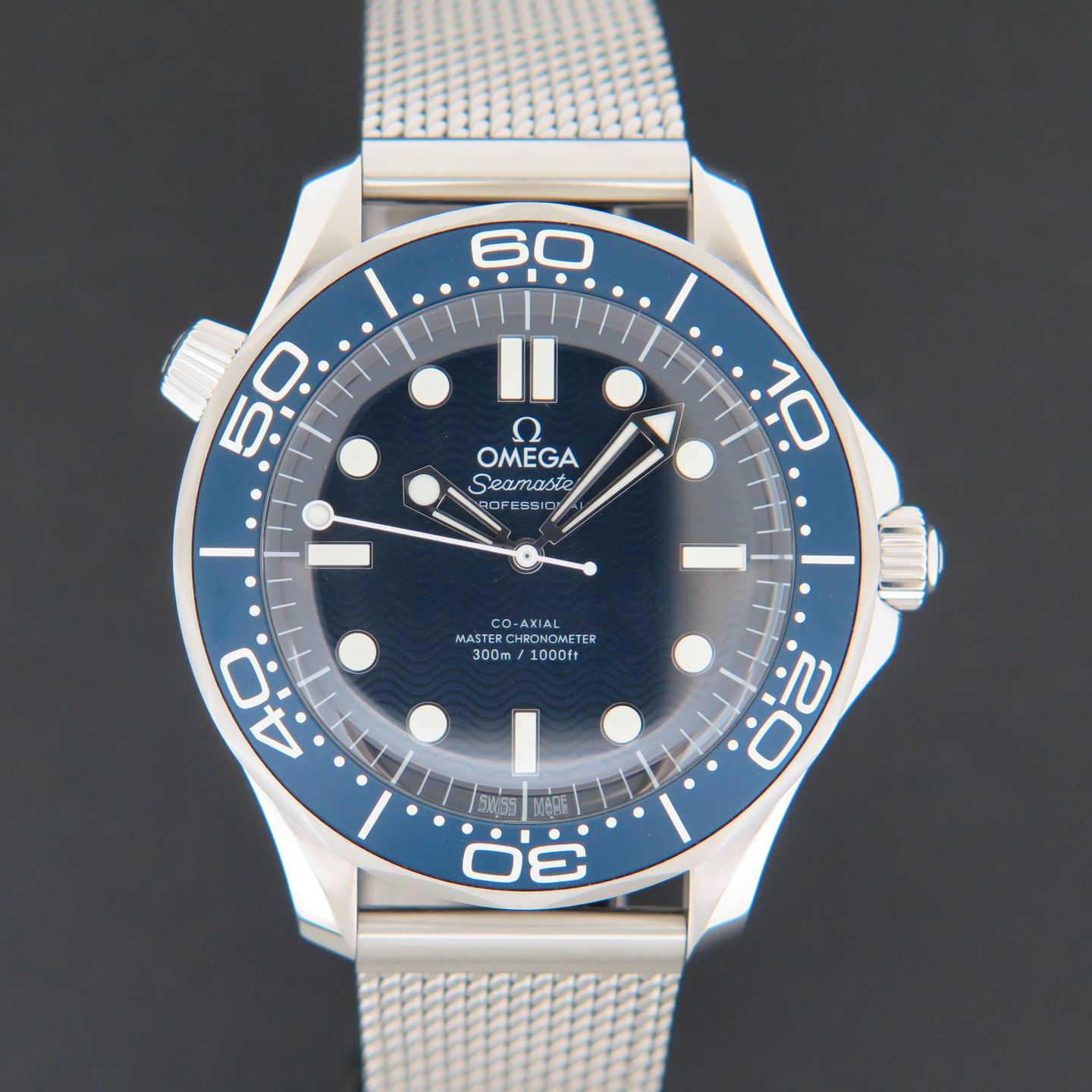 Omega Seamaster Diver 300 M 210.30.42.20.03.002 (2023) - Blue dial 42 mm Steel case (3/6)