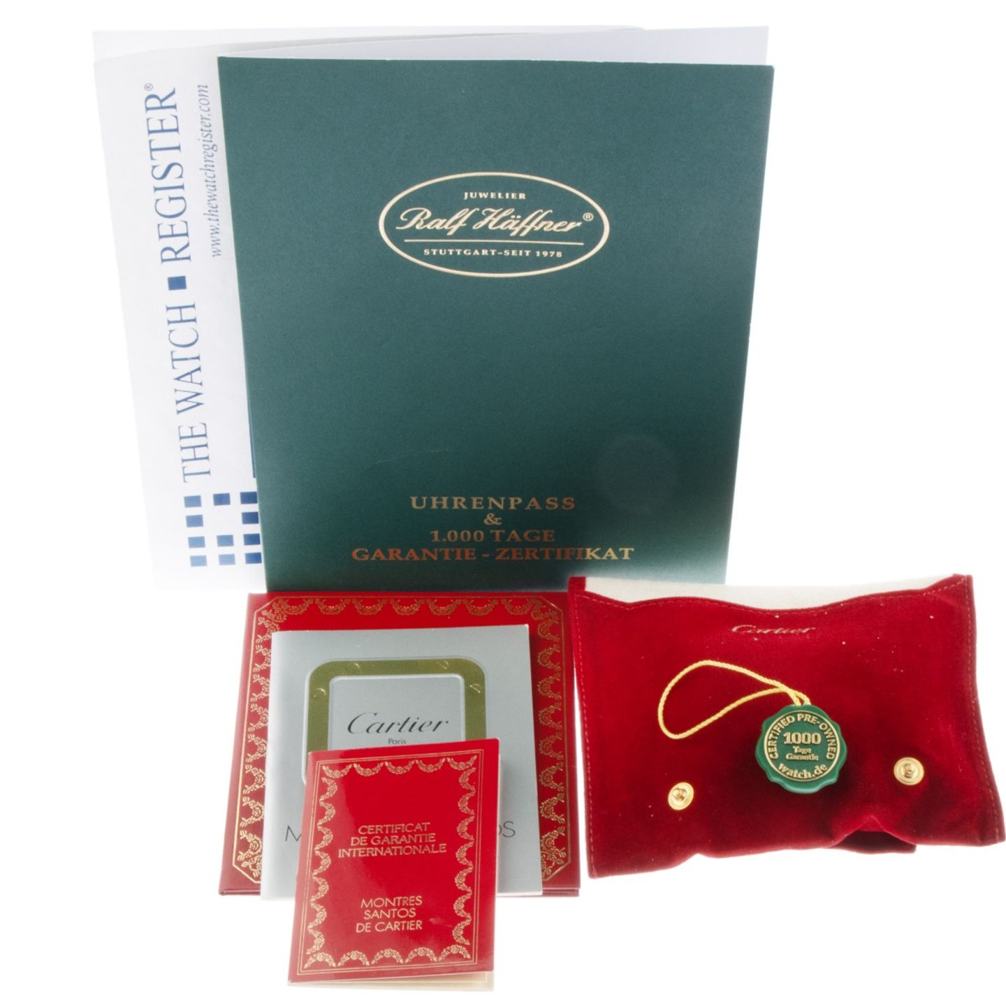 Cartier Santos 187903 (1985) - White dial 25 mm Steel case (2/8)