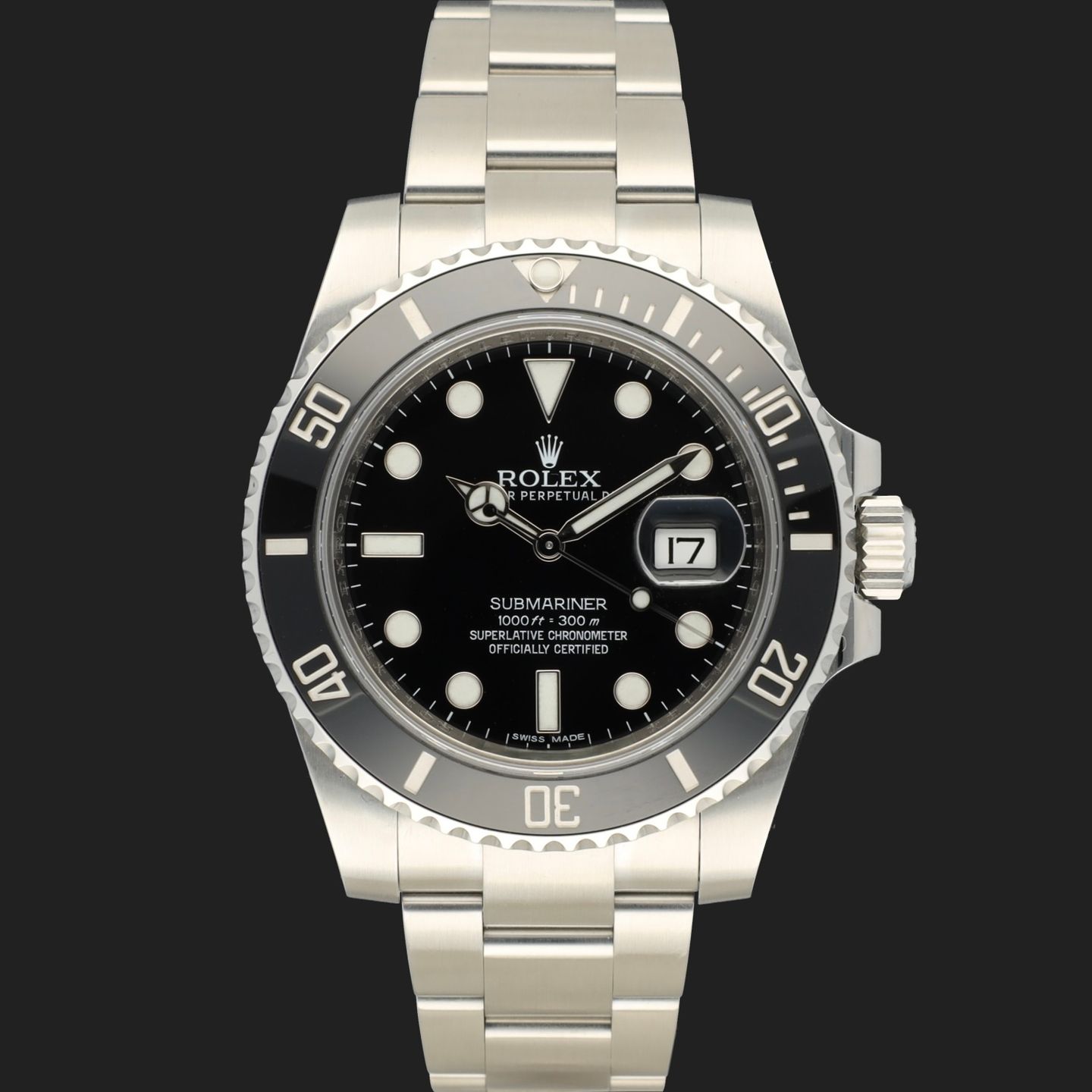 Rolex Submariner Date 116610LN (2014) - 40mm Staal (3/8)