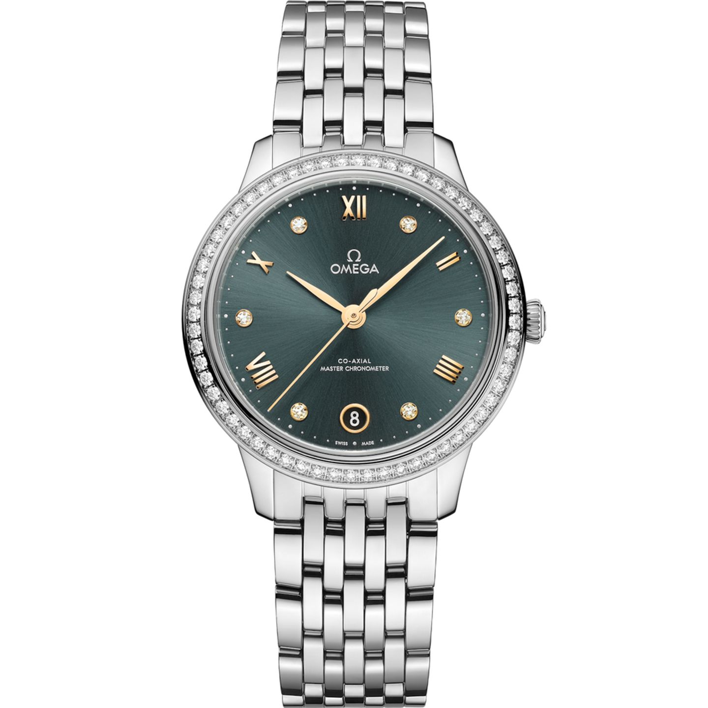 Omega De Ville Prestige 434.15.34.20.60.001 (2025) - Green dial 34 mm Steel case (1/1)