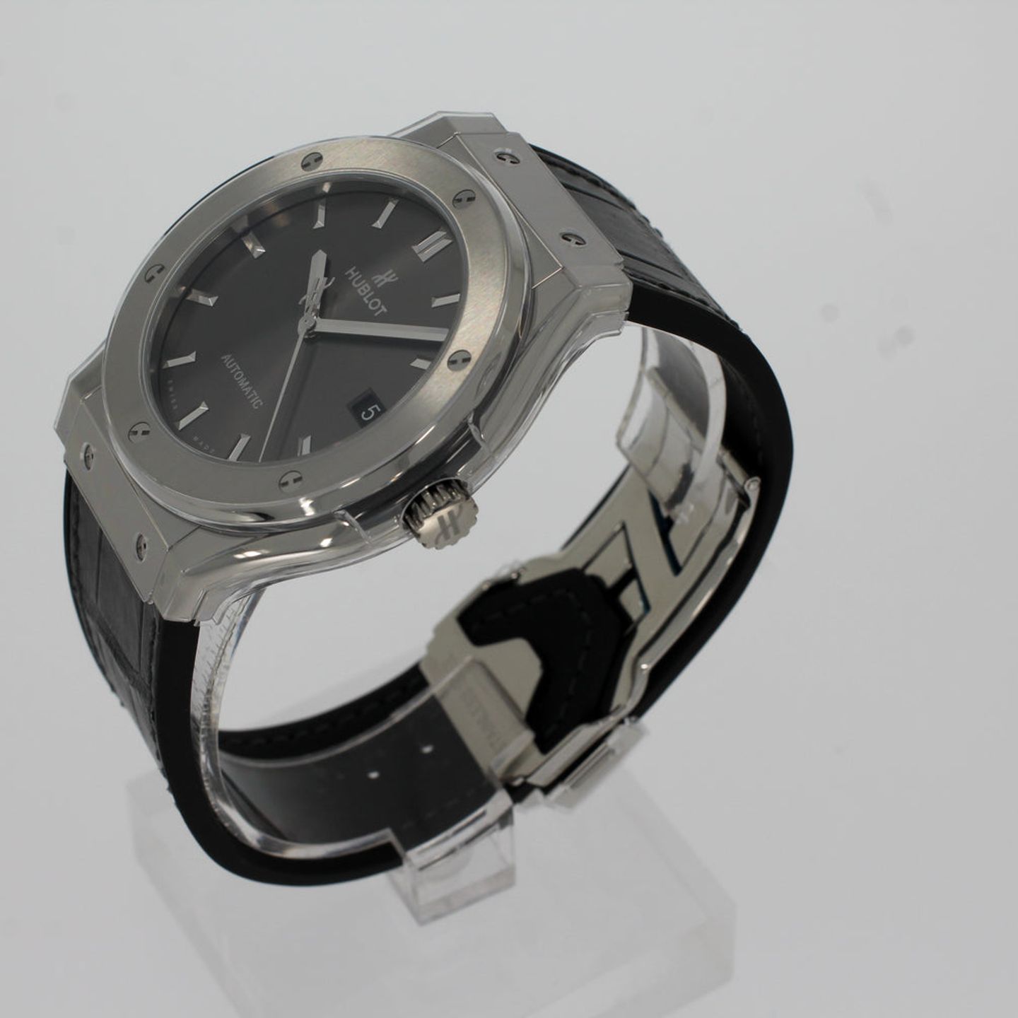 Hublot Classic Fusion Racing Grey 511.NX.7071.LR (2025) - Grijs wijzerplaat 45mm Titanium (2/4)