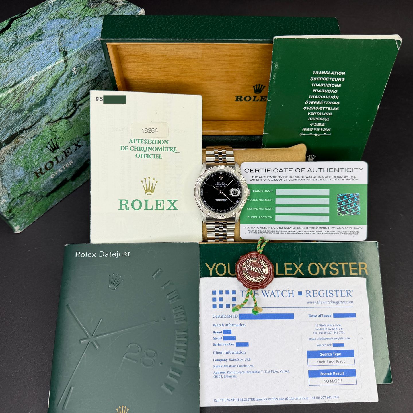 Rolex Datejust Turn-O-Graph 16264 - (3/8)