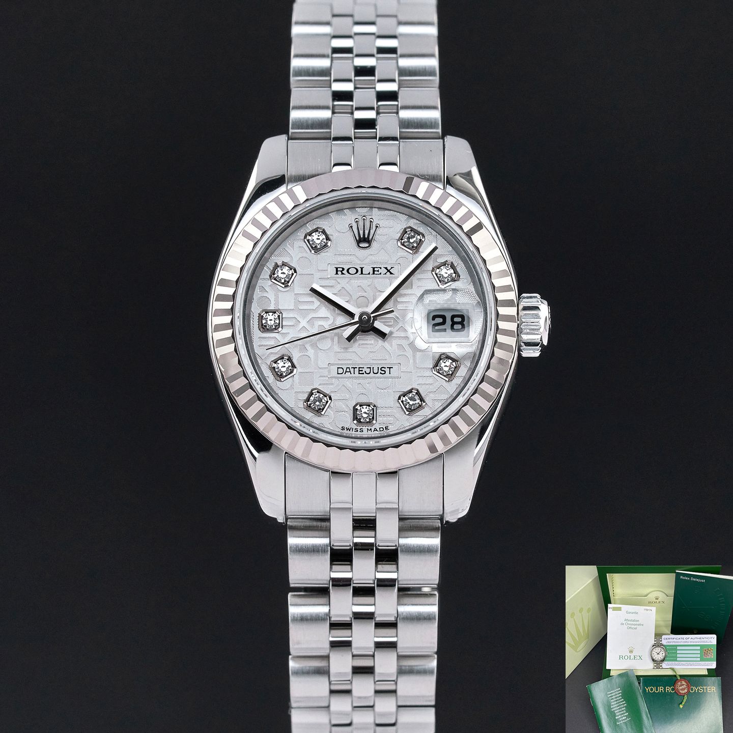 Rolex Lady-Datejust 179174 (2006) - 26 mm Steel case (1/7)