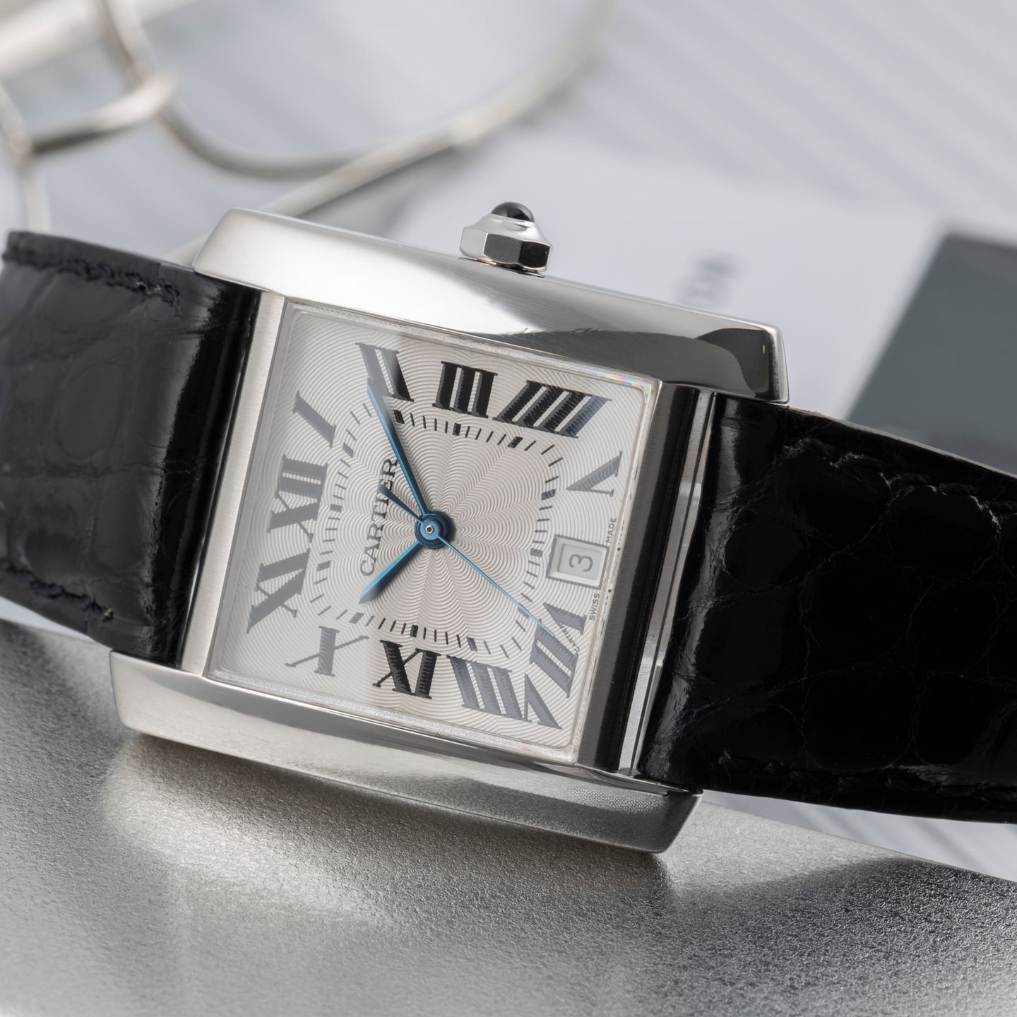 Cartier Tank Française W50011S3 - (2/8)