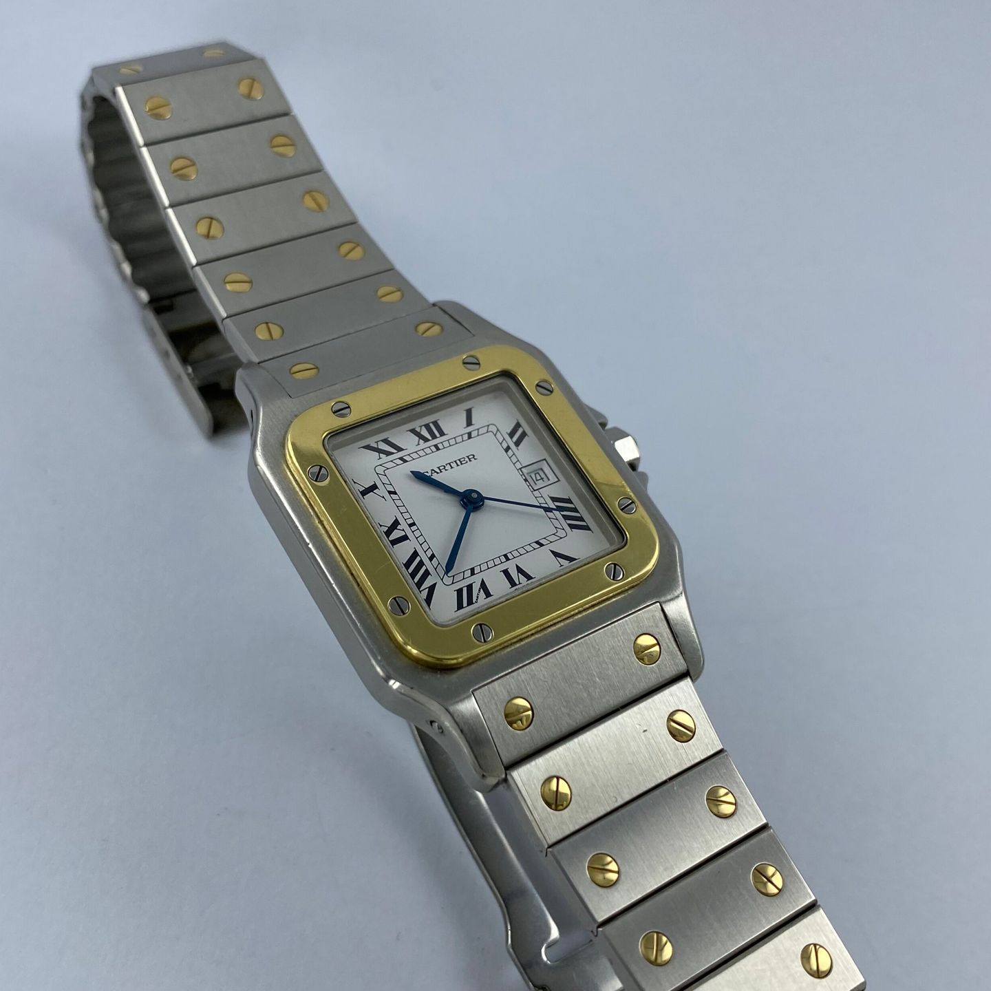 Cartier Santos 2961 (Onbekend (willekeurig serienummer)) - 29mm Goud/Staal (6/7)