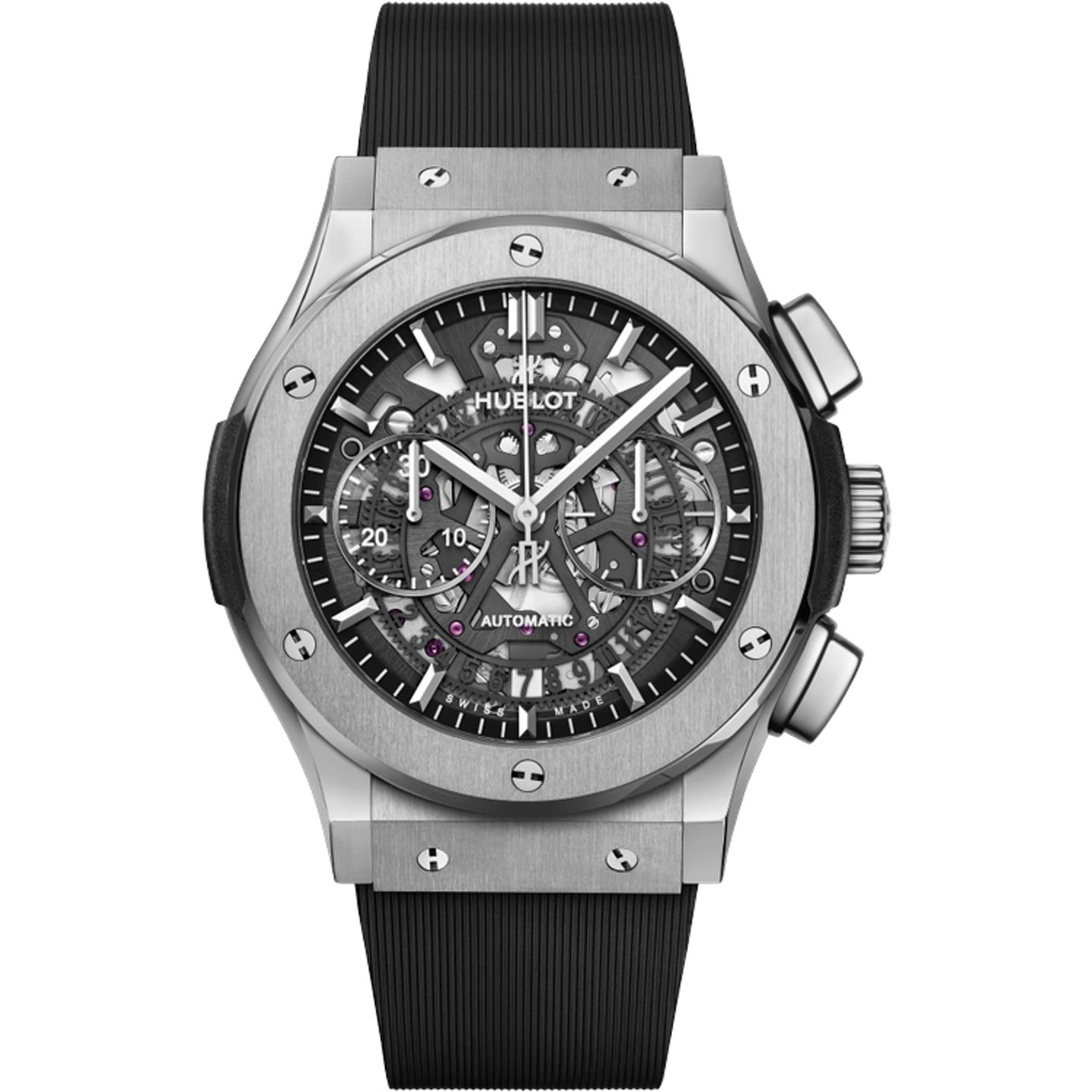 Hublot Classic Fusion Aerofusion 525.NX.0170.RX (2025) - Transparent dial 45 mm Titanium case (1/1)