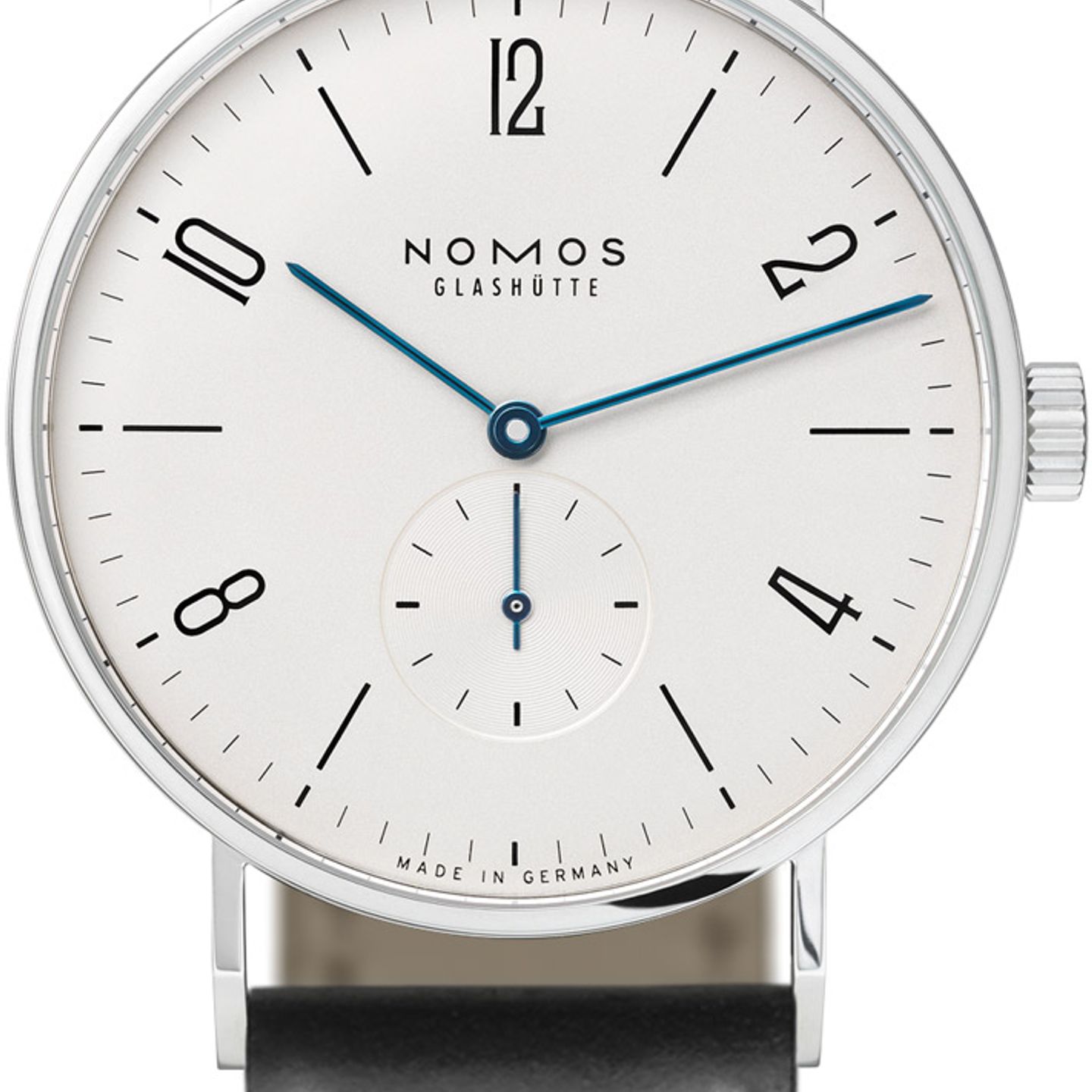 NOMOS Tangente 38 164 (2021) - White dial 38 mm Steel case (1/2)