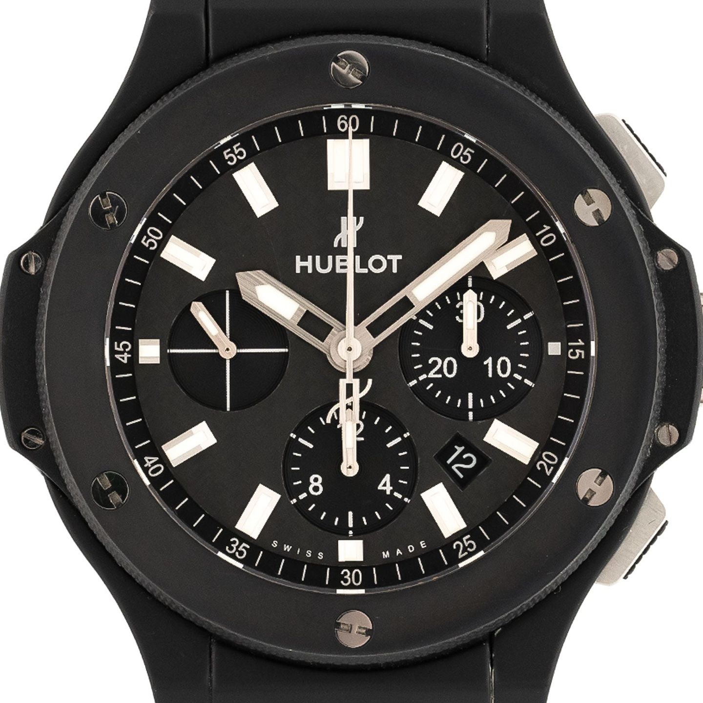 Hublot Big Bang 44 mm 301.CI.1770.RX (2012) - Black dial 45 mm Ceramic case (2/6)