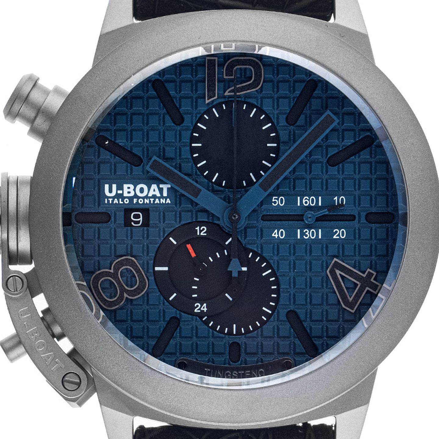 U-Boat Classico 3003 (Unknown (random serial)) - Blue dial 45 mm Titanium case (1/7)