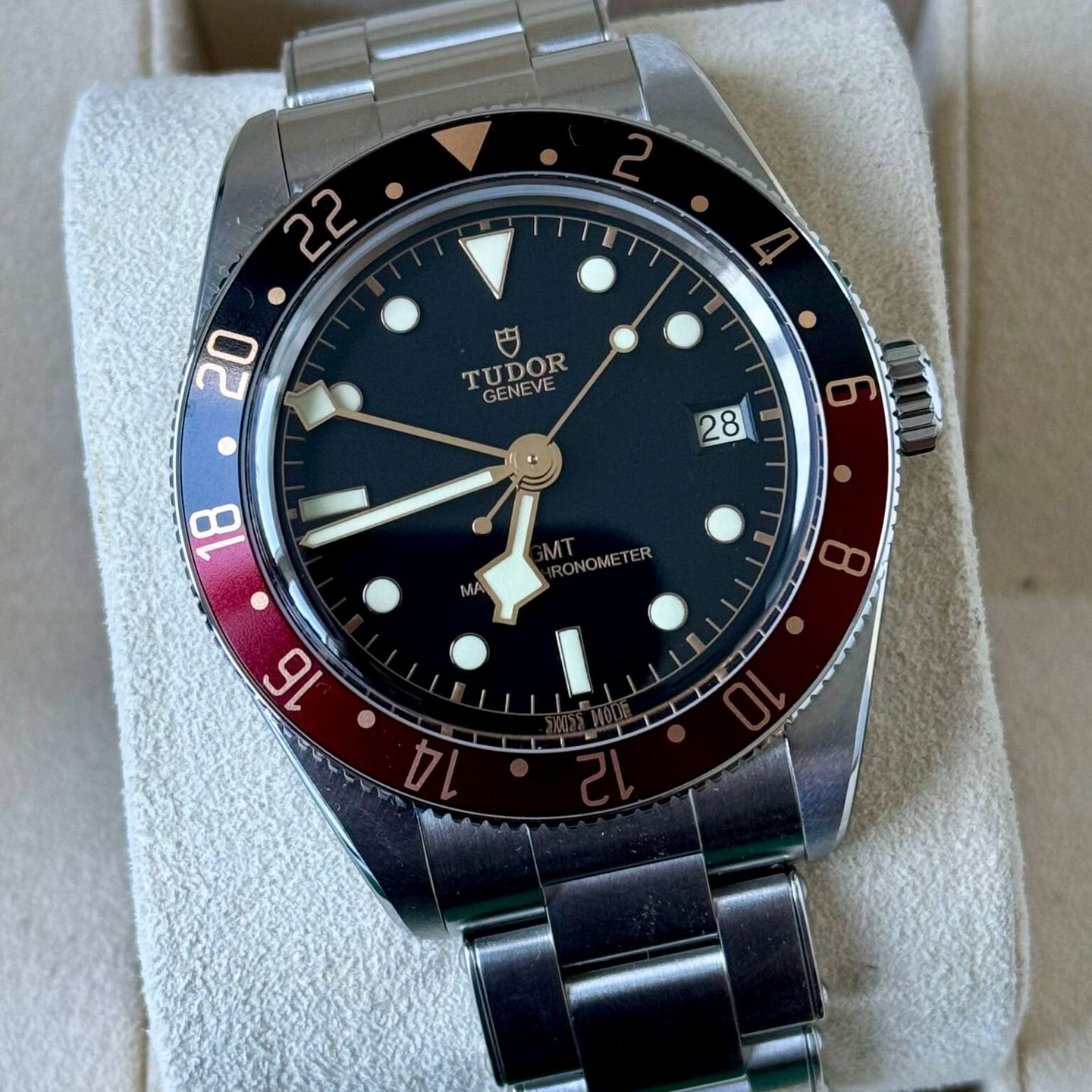 Tudor Black Bay Fifty-Eight 7939G1A0NRU (2024) - Zwart wijzerplaat 39mm Staal (1/7)