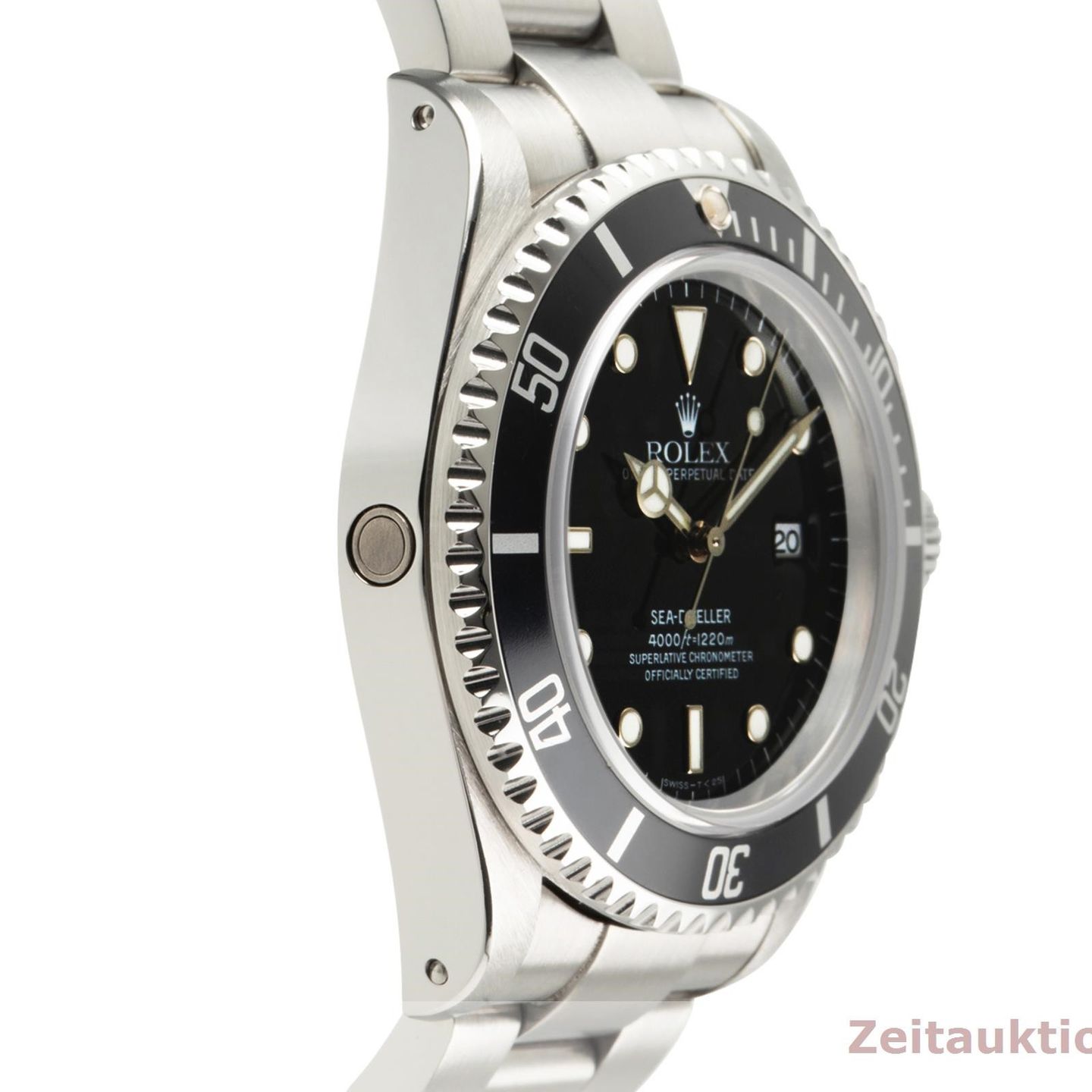 Rolex Sea-Dweller 4000 116600 (Unknown (random serial)) - Black dial 40 mm Steel case (7/8)