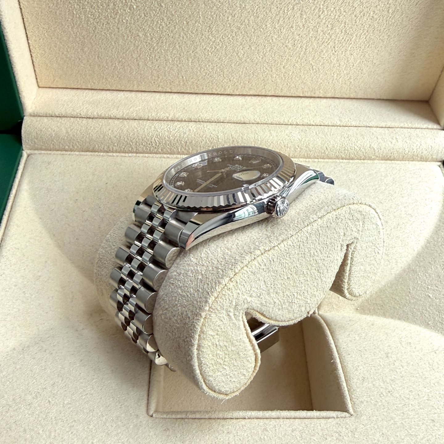 Rolex Datejust 41 126334 (2024) - Zwart wijzerplaat 41mm Staal (4/6)