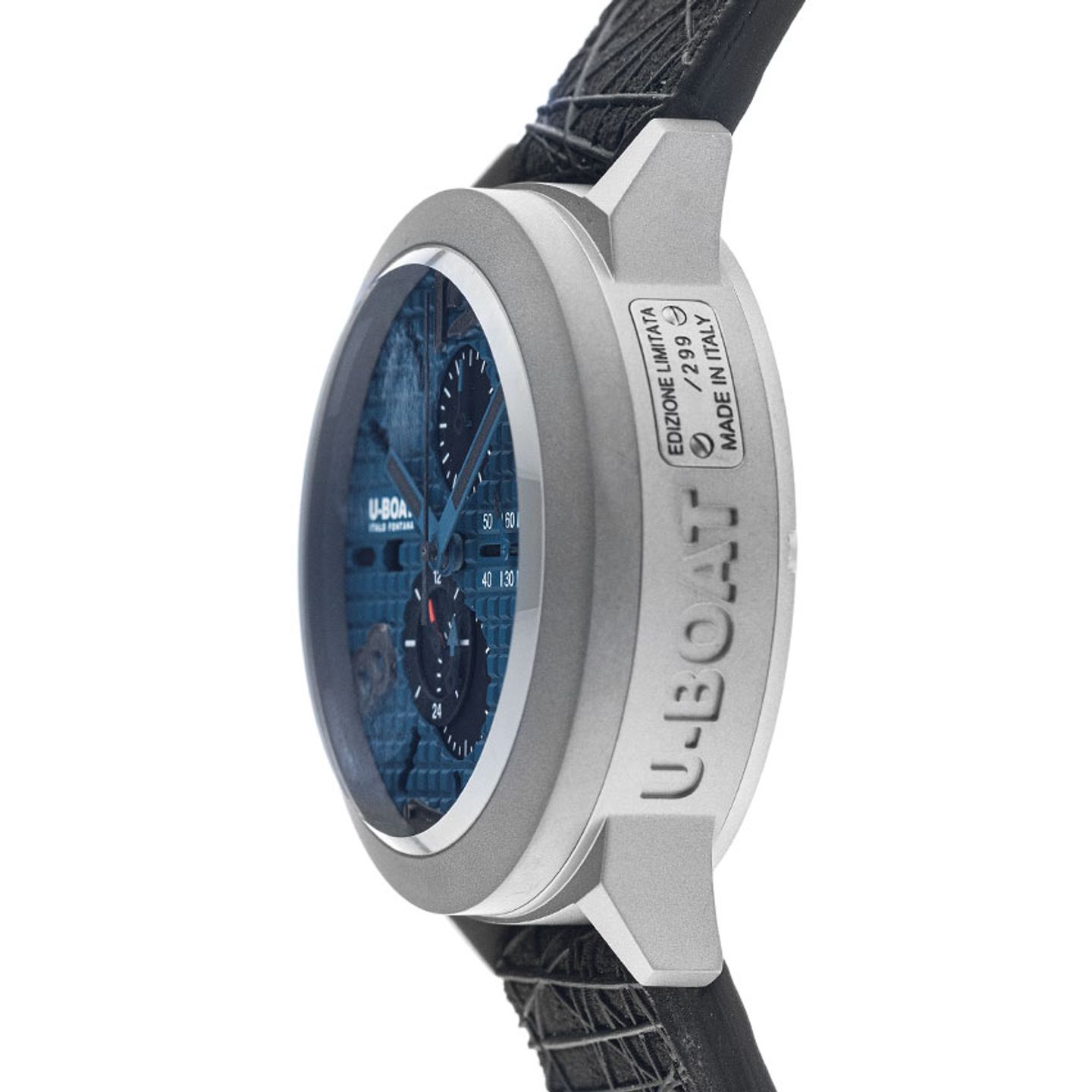 U-Boat Classico 3003 (Unknown (random serial)) - Blue dial 45 mm Titanium case (4/7)