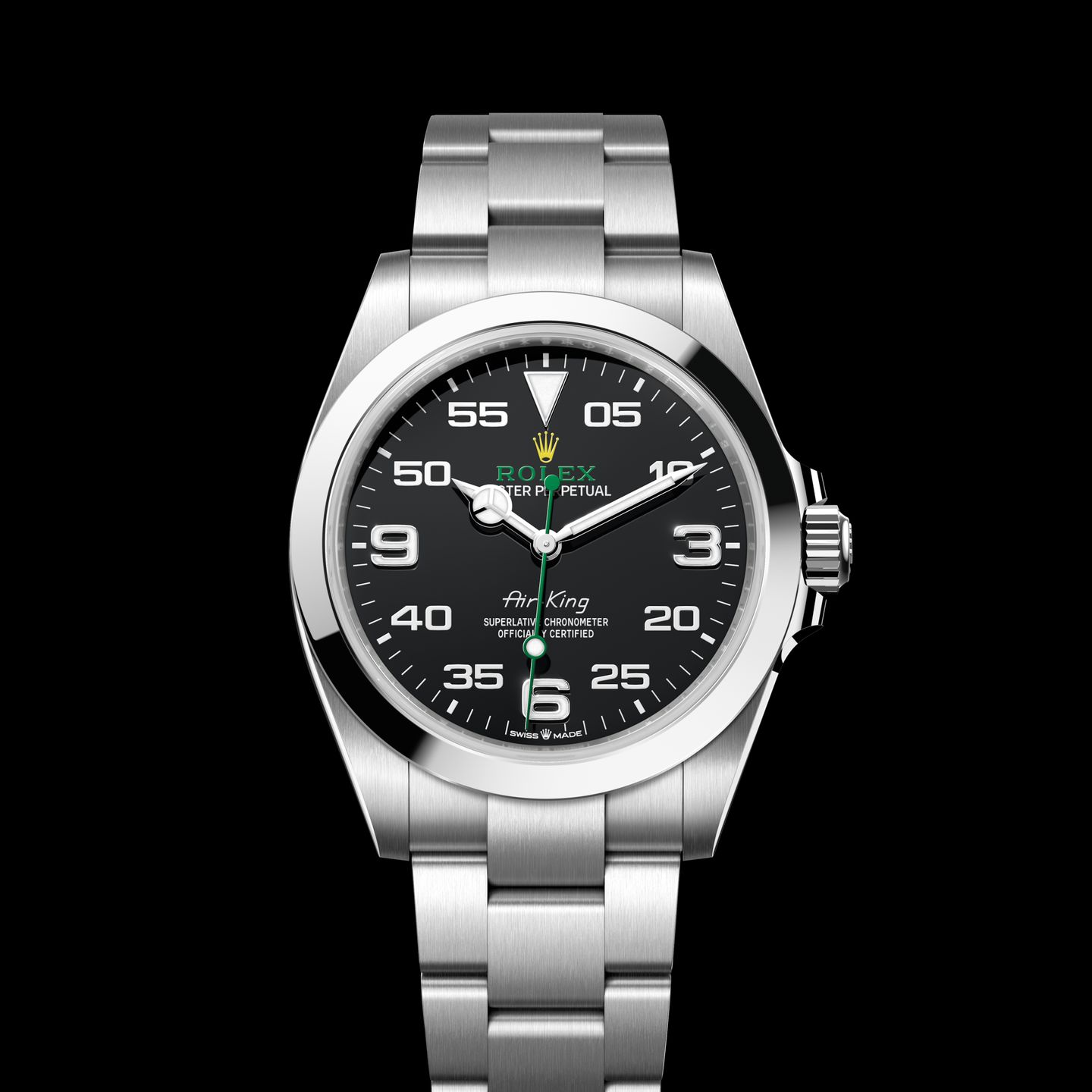 Rolex Air-King 126900 (2023) - Black dial 40 mm Steel case (1/1)
