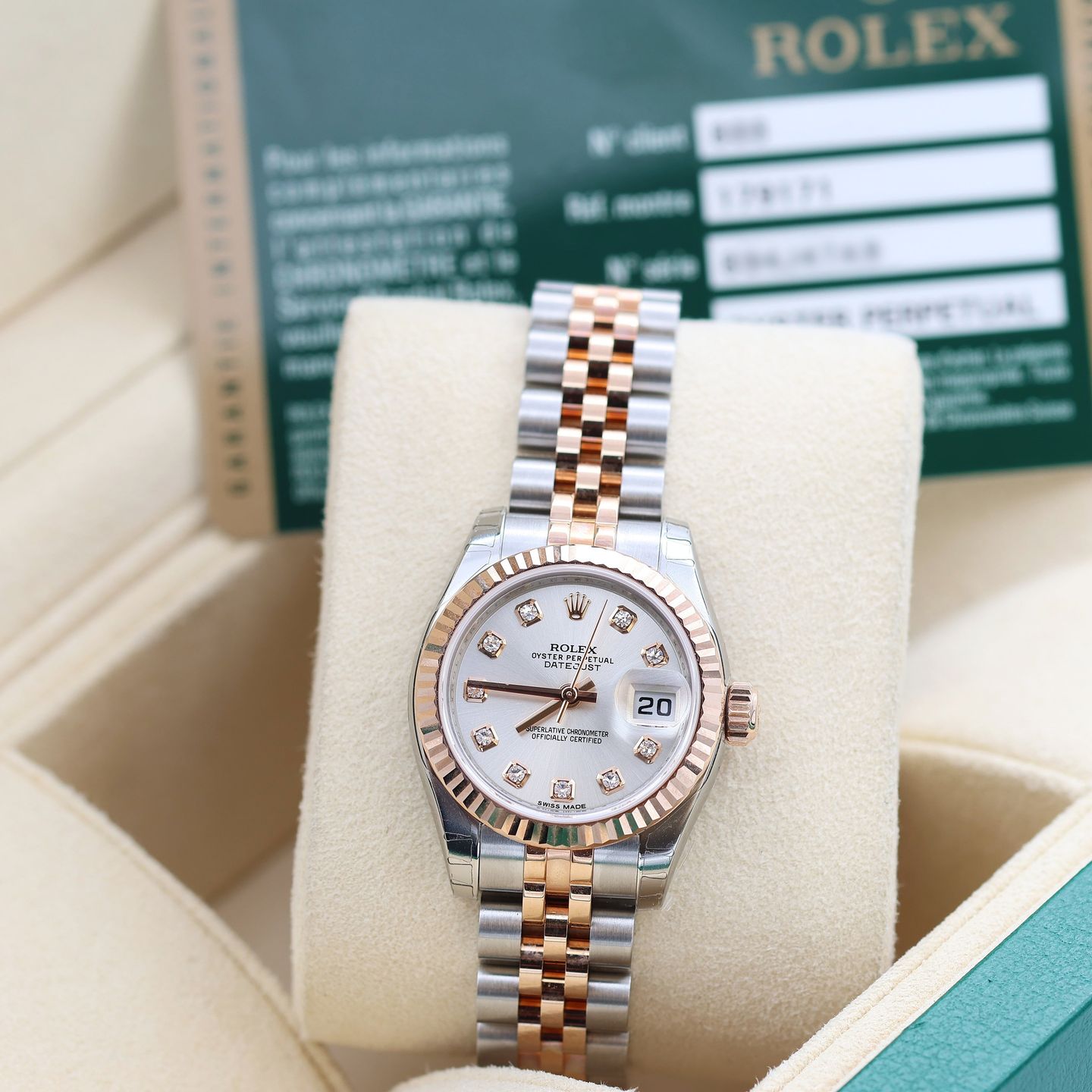 Rolex Lady-Datejust 179174 (2014) - 26 mm Steel case (8/8)