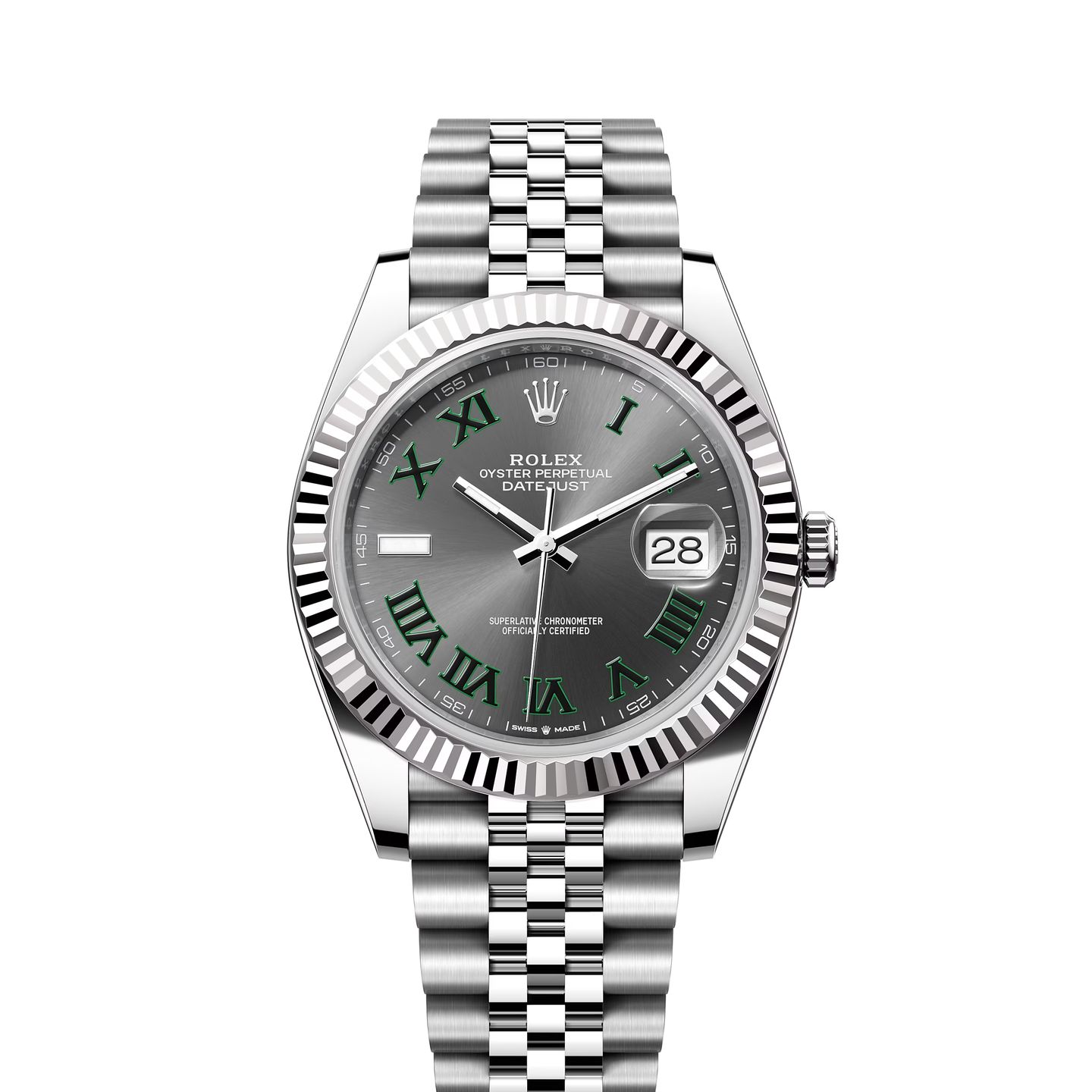 Rolex Datejust 41 126334 (Unknown (random serial)) - Grey dial 41 mm Steel case (8/8)