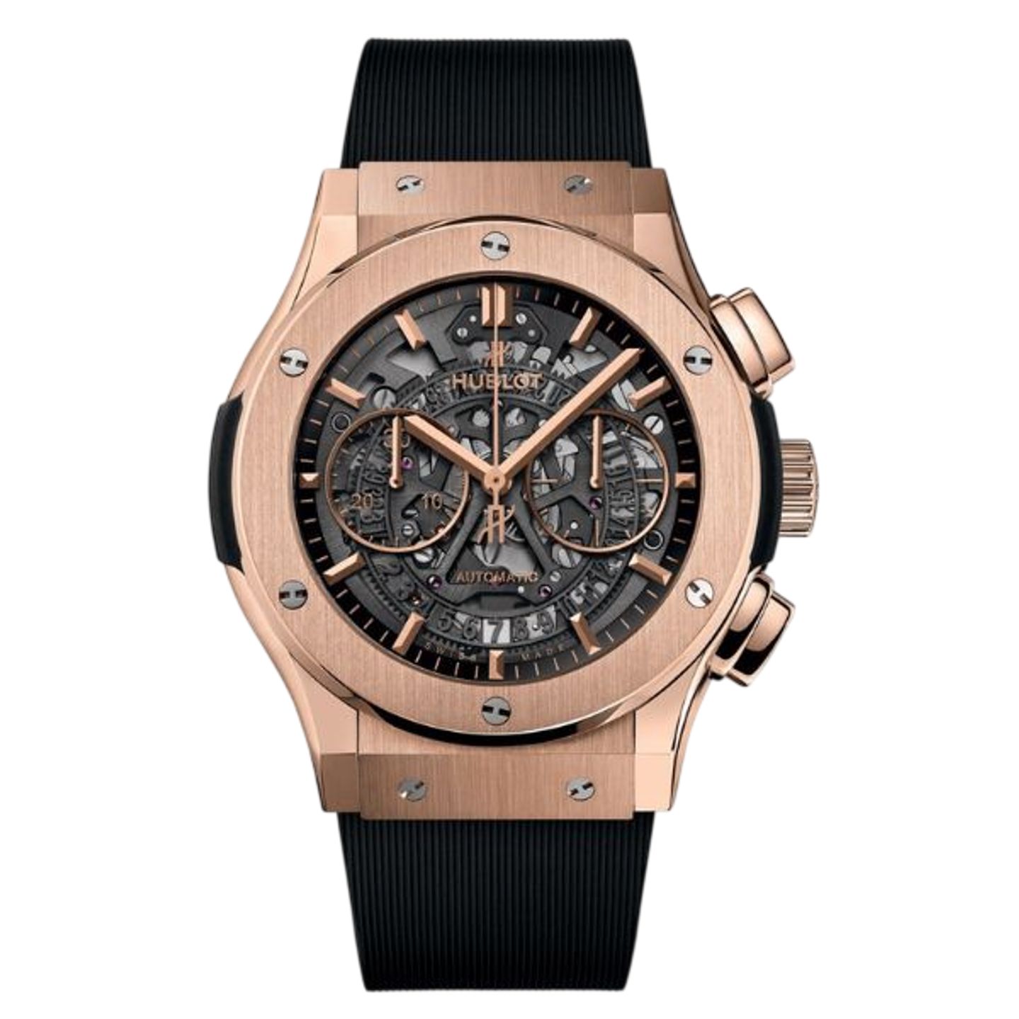 Hublot Classic Fusion Aerofusion 525.OX.0180.RX (2026) - Transparent dial 45 mm Rose Gold case (1/1)