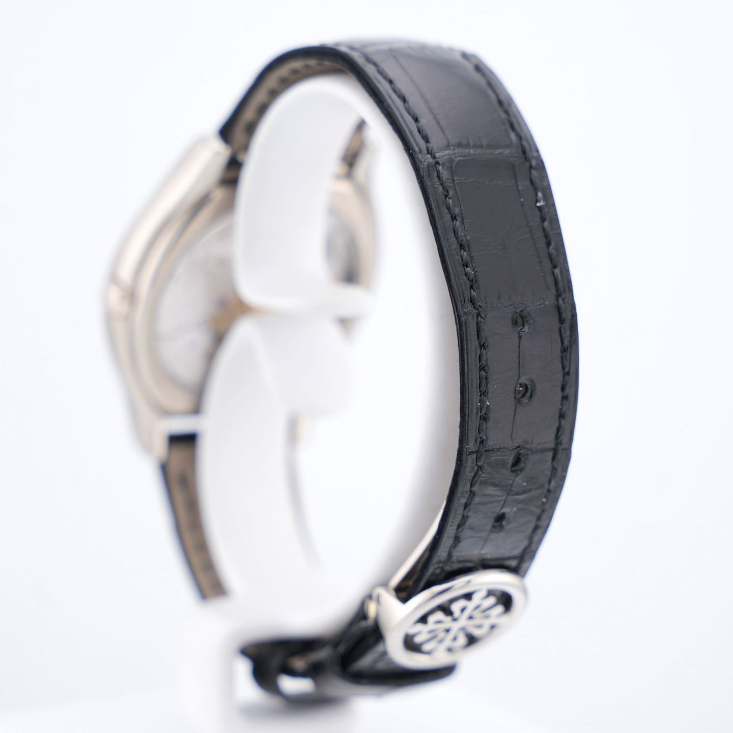 Patek Philippe Perpetual Calendar 5040G (Unknown (random serial)) - Black dial 35 mm White Gold case (4/8)
